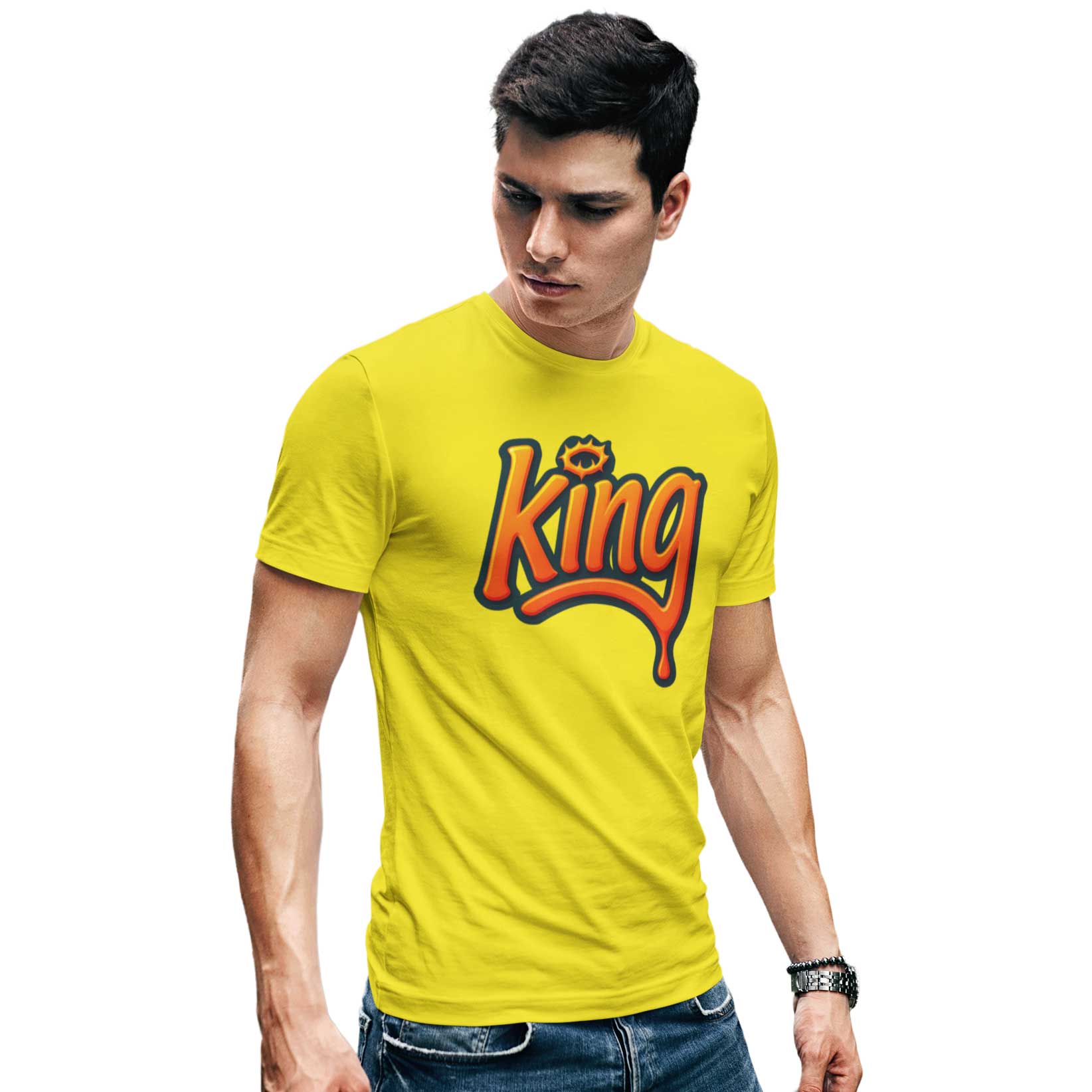 Camiseta Cristã King | Unissex Quality