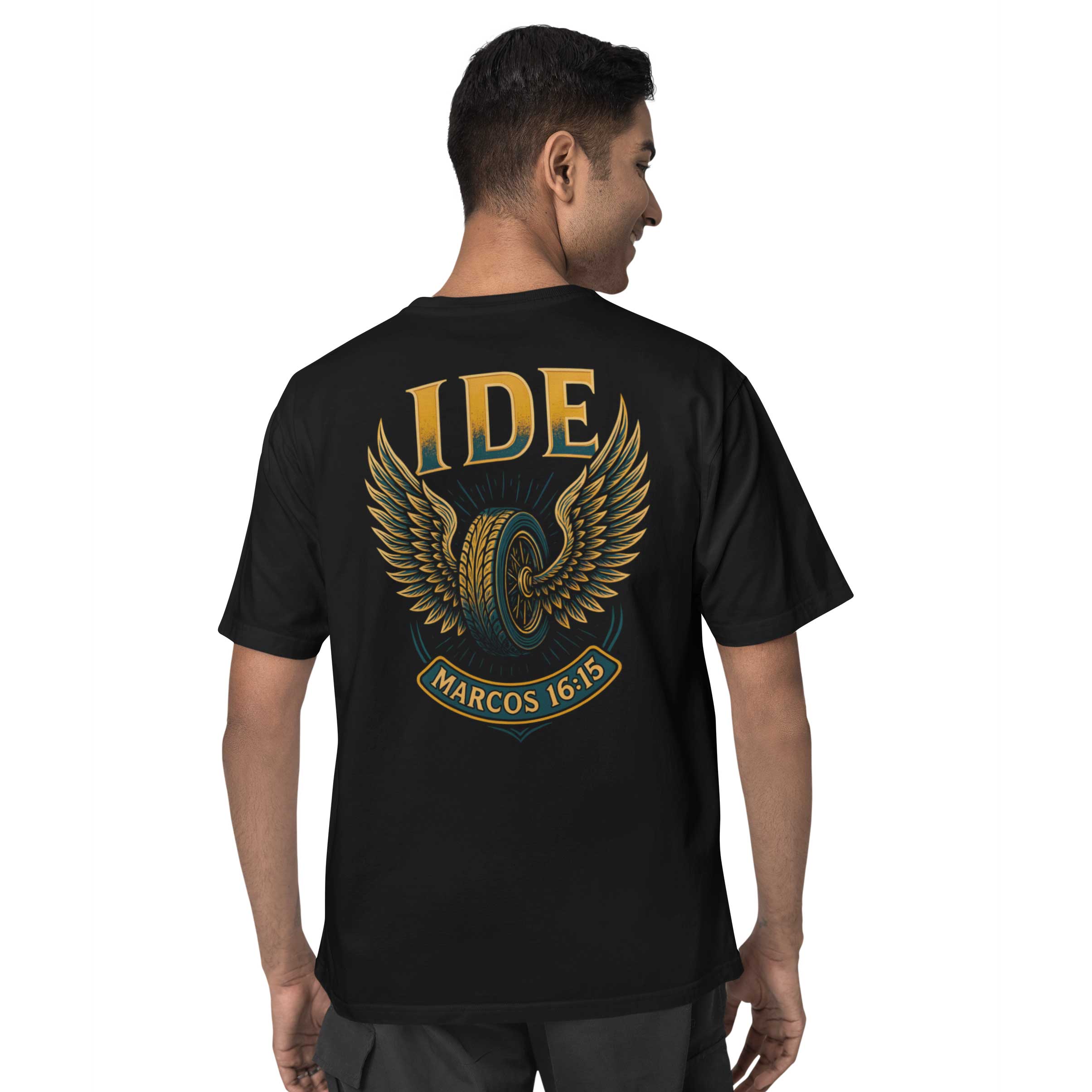 Camiseta Oversized (Costa) - Marcos 16:15