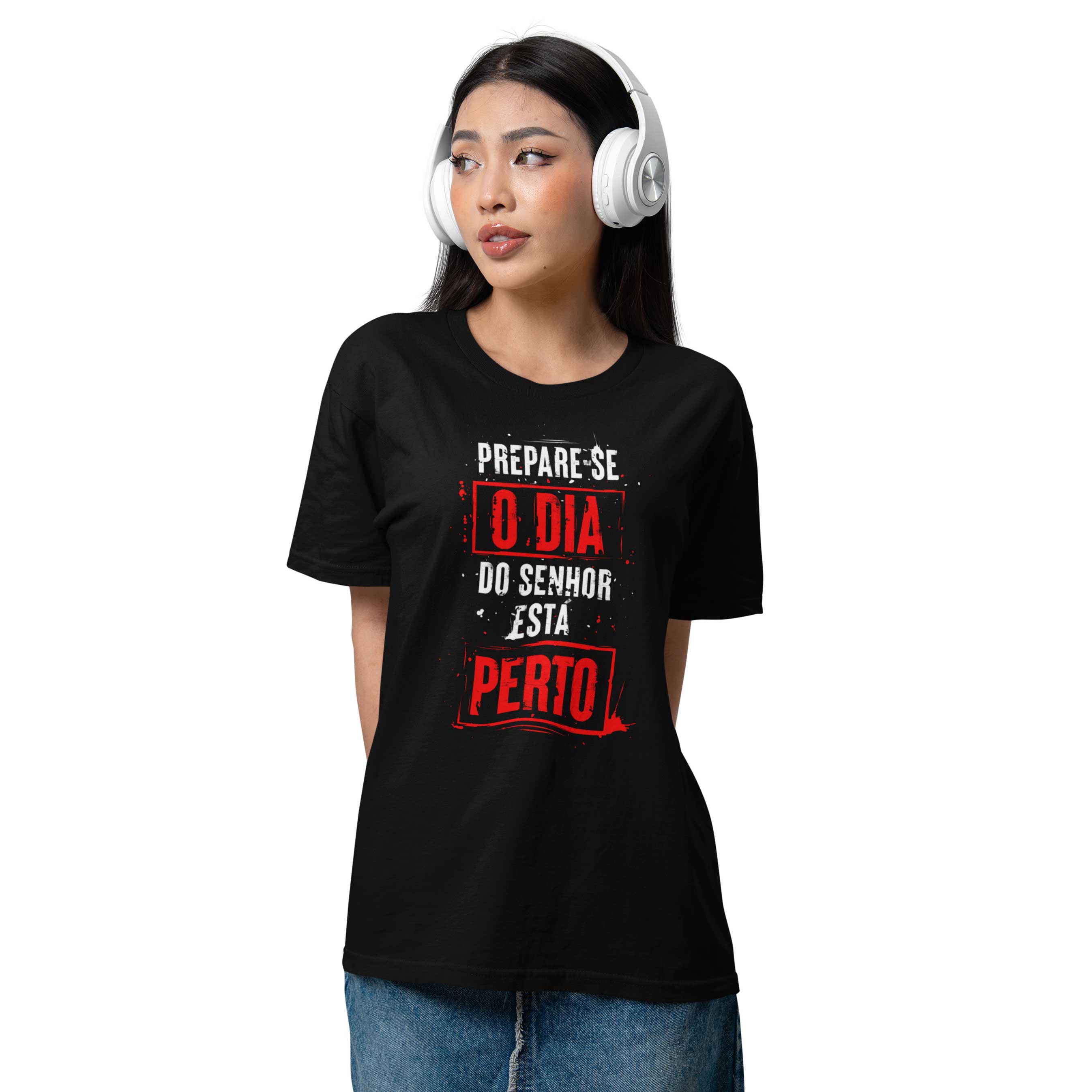 Camiseta Oversized (Frente) - Prepare-se