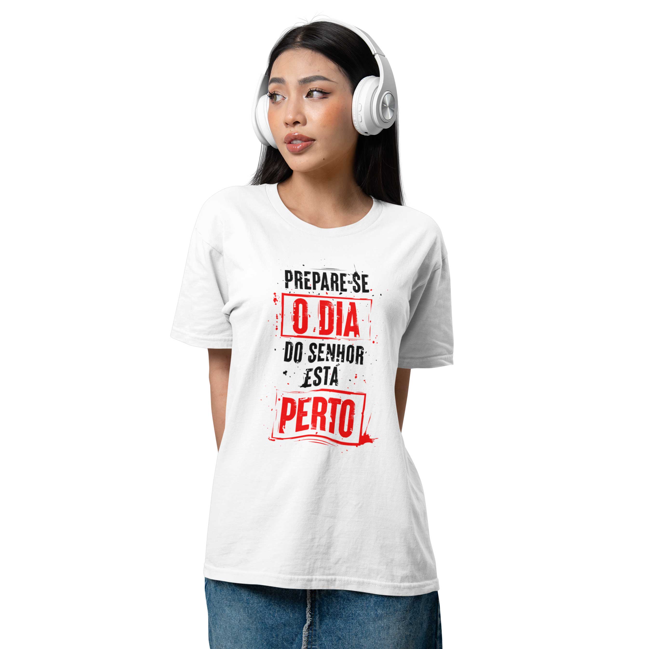 Camiseta Oversized (Frente) - Prepare-se