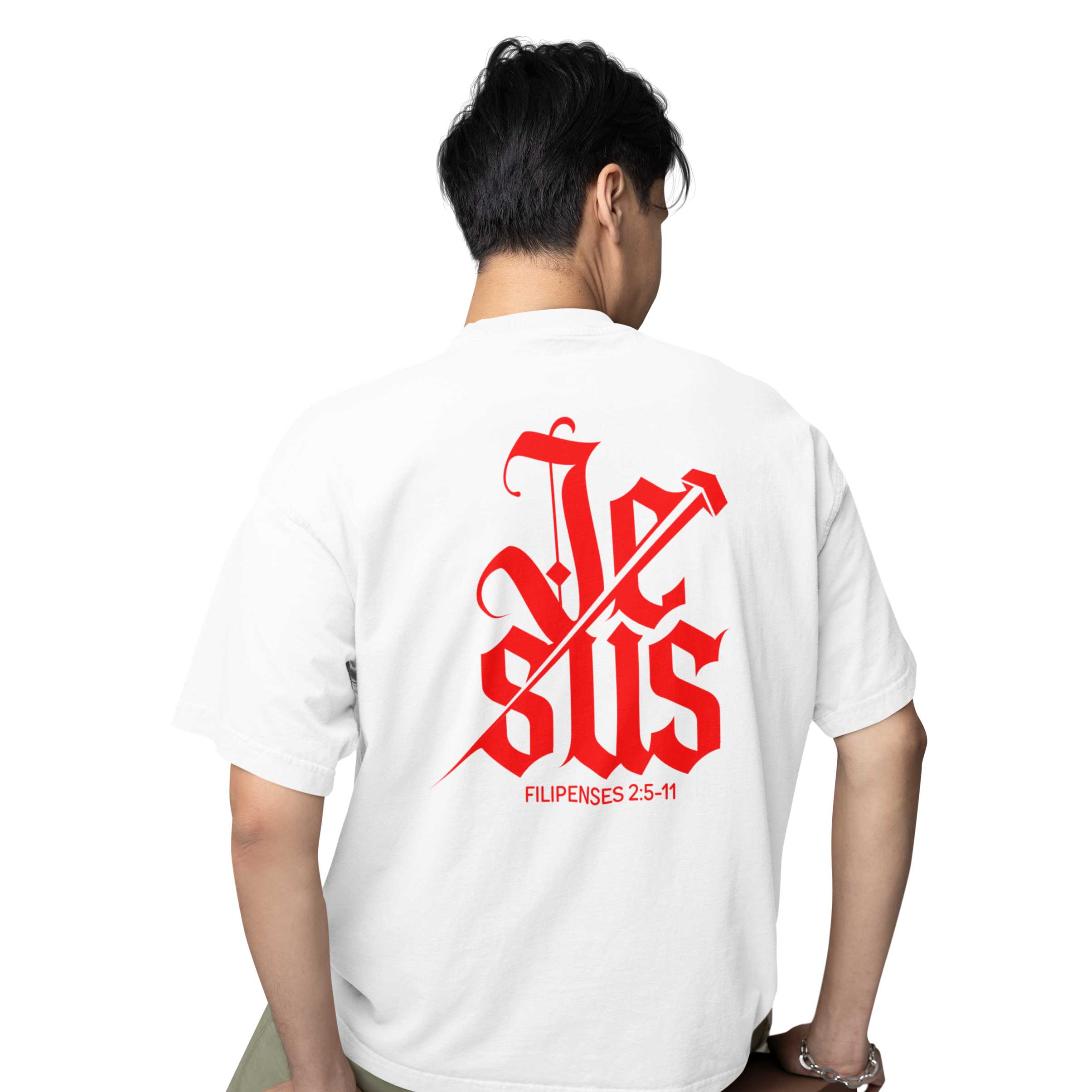 Camiseta Cristã Filipenses 2:5-11 | Oversized