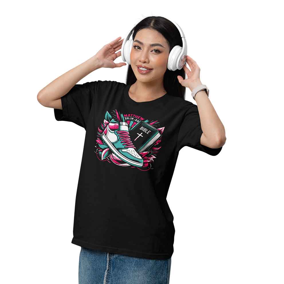 Camiseta Oversized (Frente) - Matthew 28:19-20