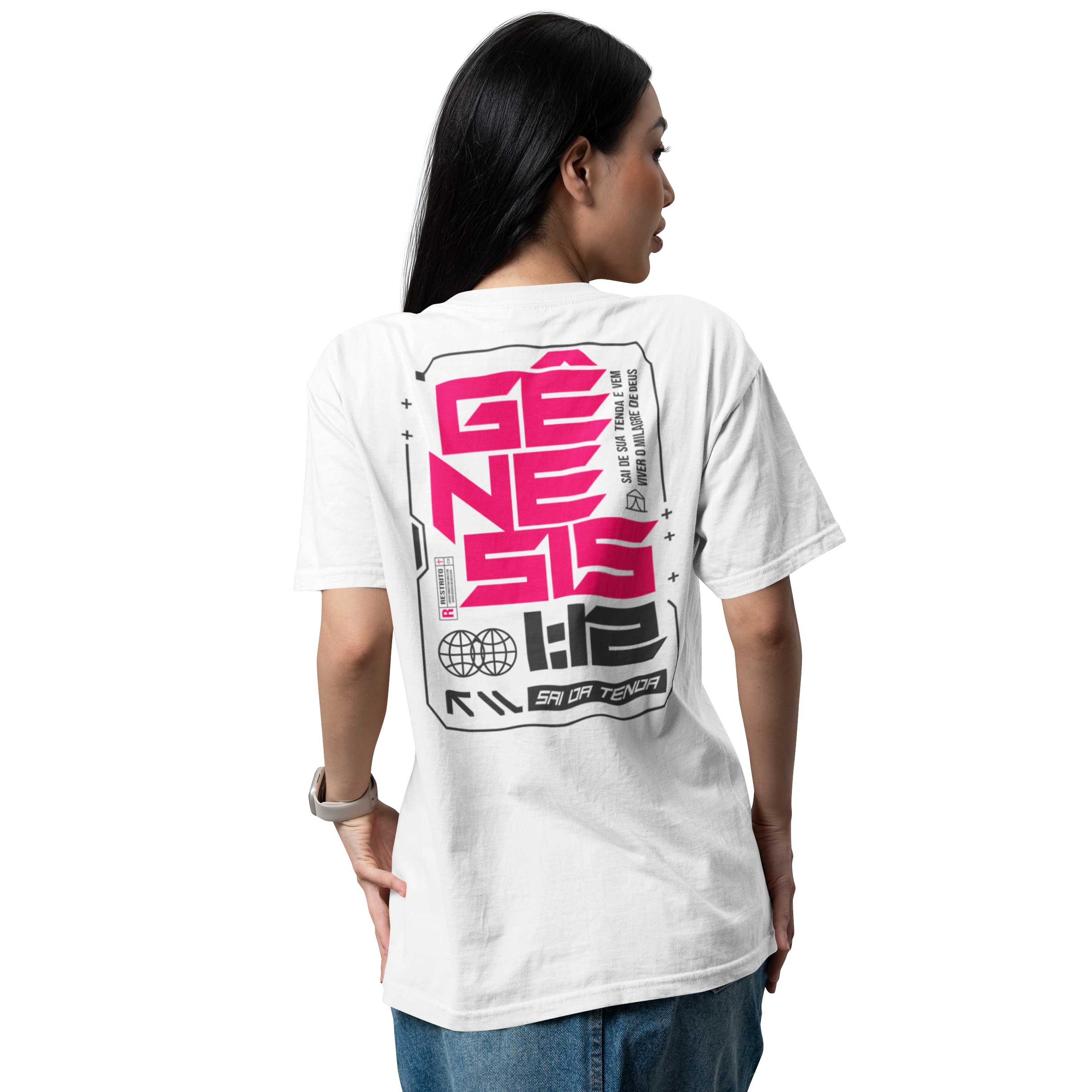 Camiseta Oversized (Costa) - Gênesis 1:12