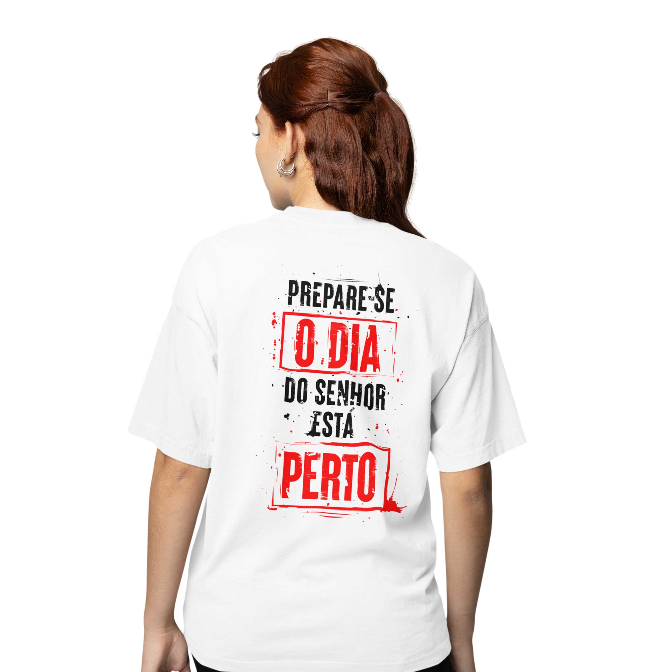 Camiseta Oversized (Costa) - Prepare-se