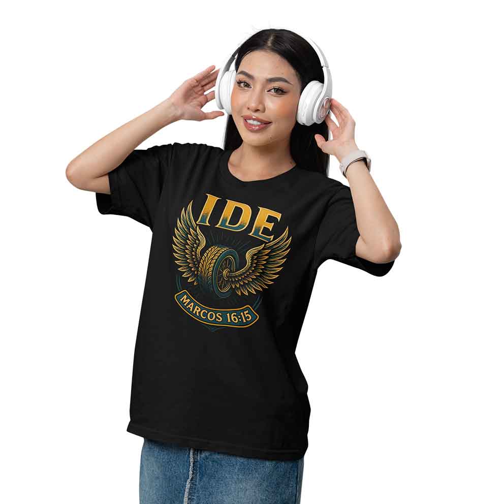 Camiseta Oversized (Frente) - Marcos 16:15