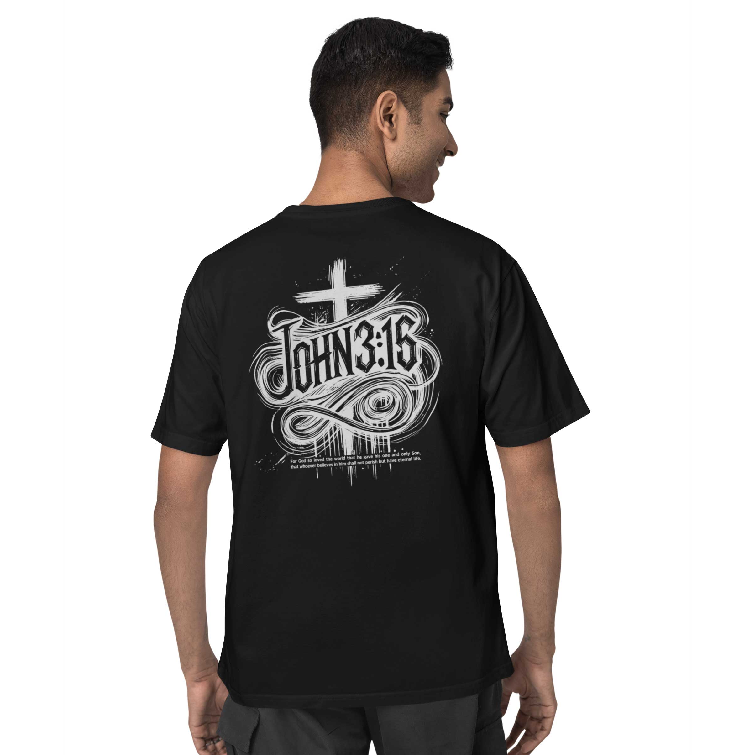Camiseta Oversized (Costa) - John 3:16