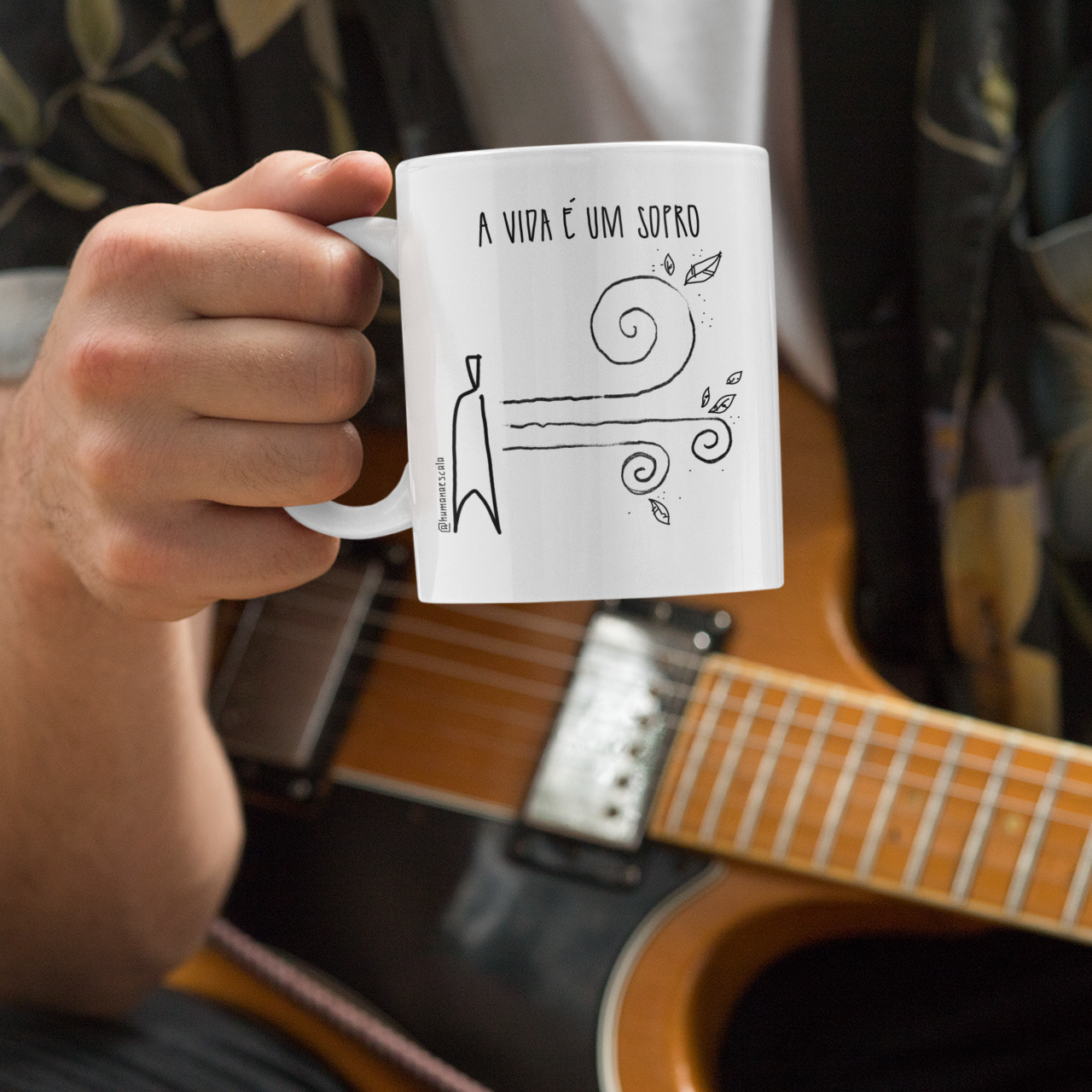 Caneca - A vida é um sopro
