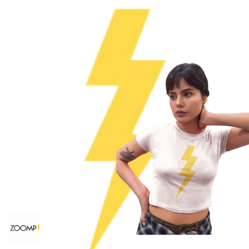 Nome do produto: Cropped ZOOMP