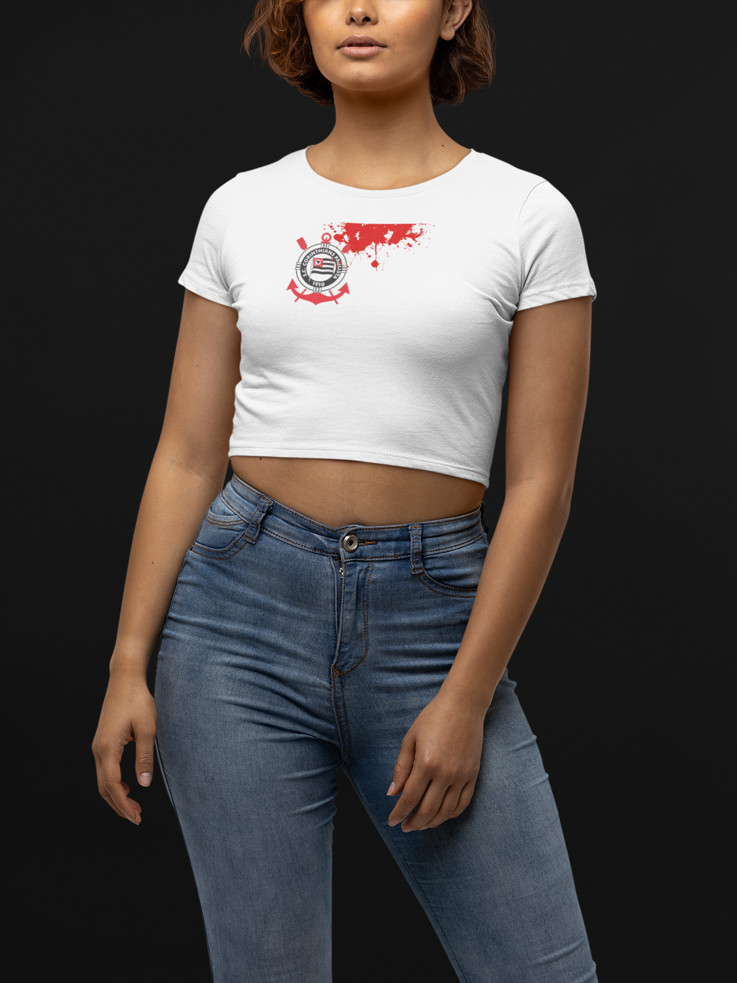Nome do produto: CROPPED CORINTHIANS