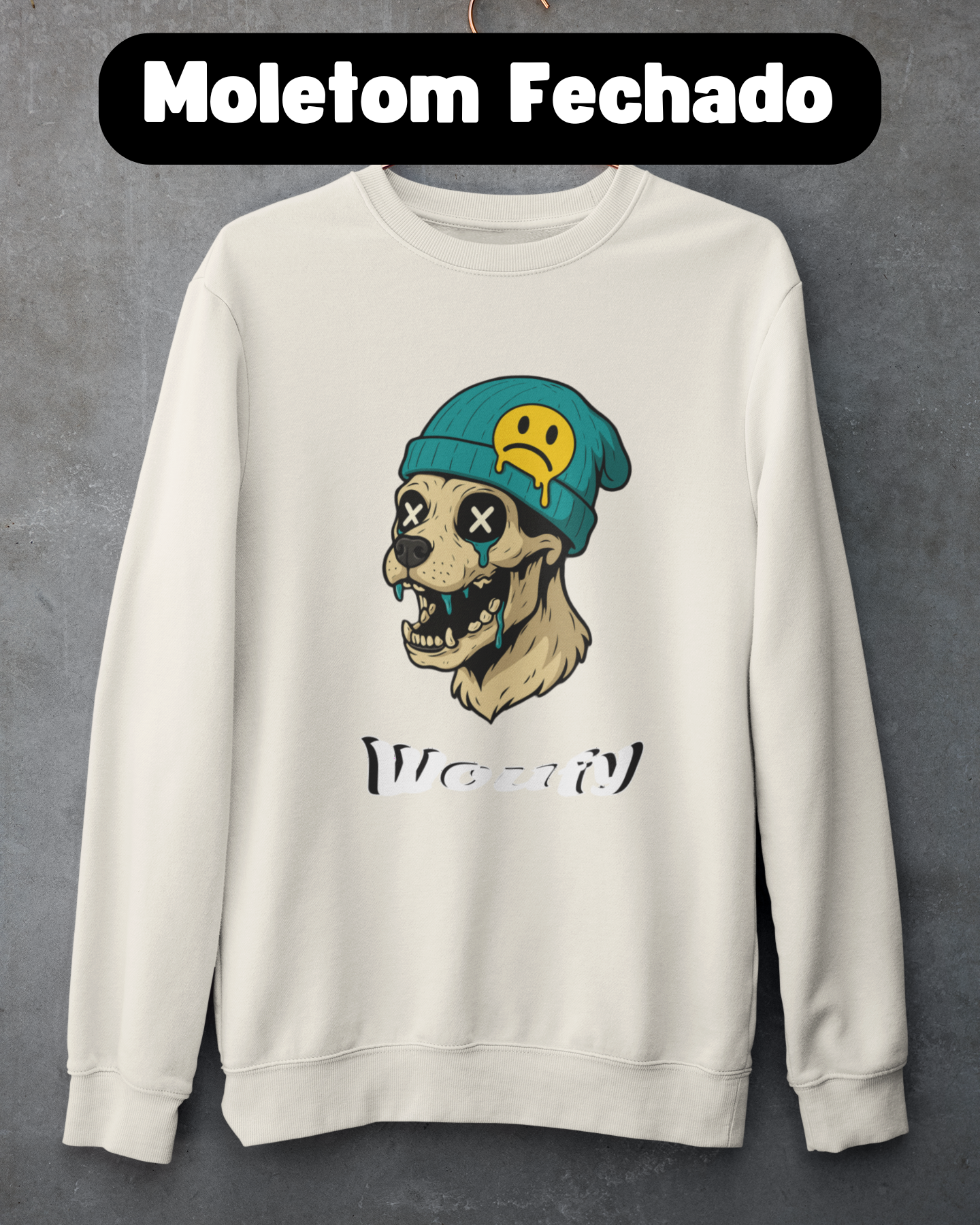 Drip Dog | Moletom Fechado