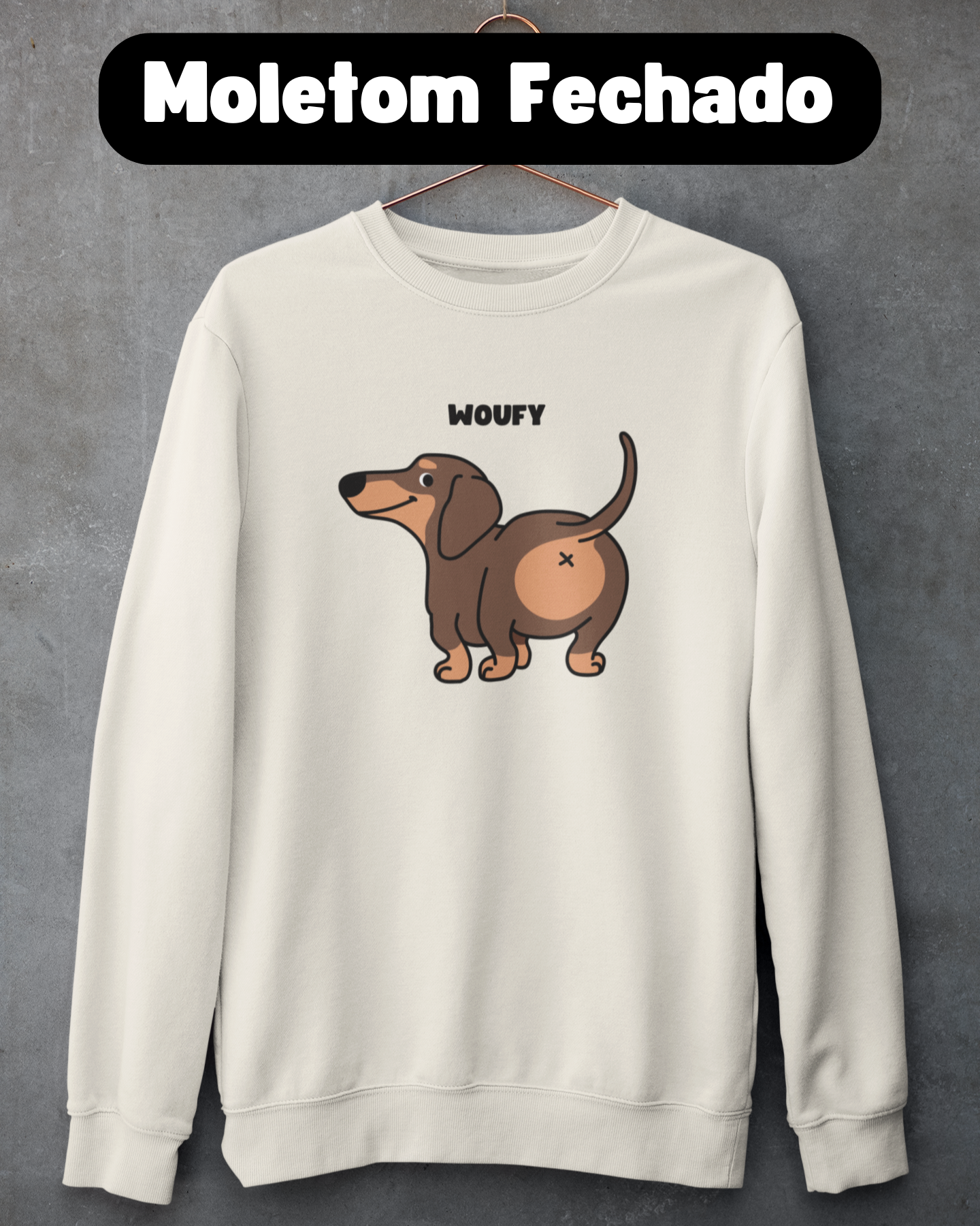 Salsicha Cool | Moletom Fechado