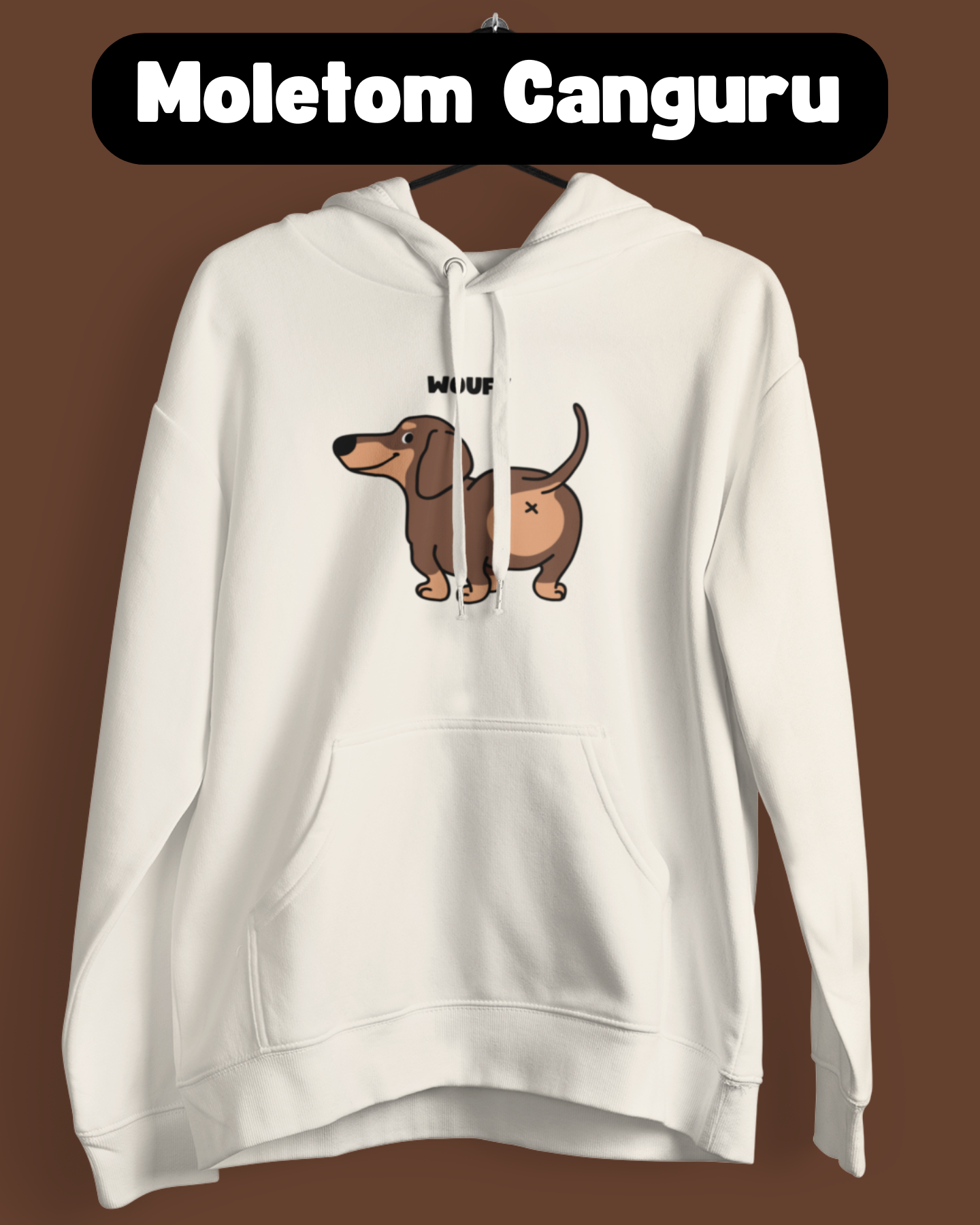 Salsicha Cool | Moletom Canguru