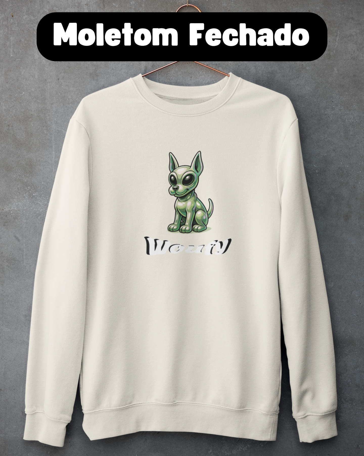 Alien Dog | Moletom Fechado