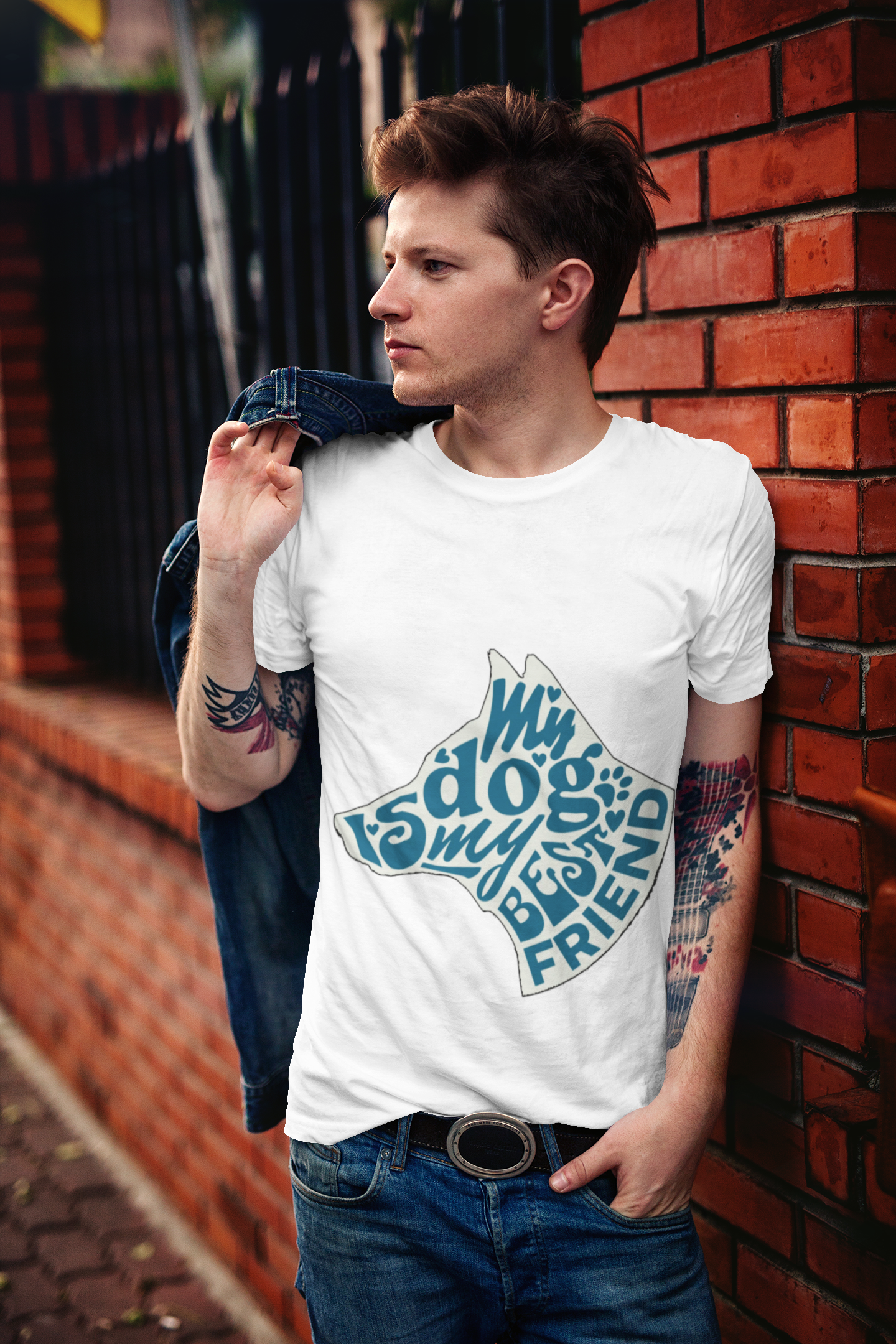 My dog is my best friend | T-Shirt Quality