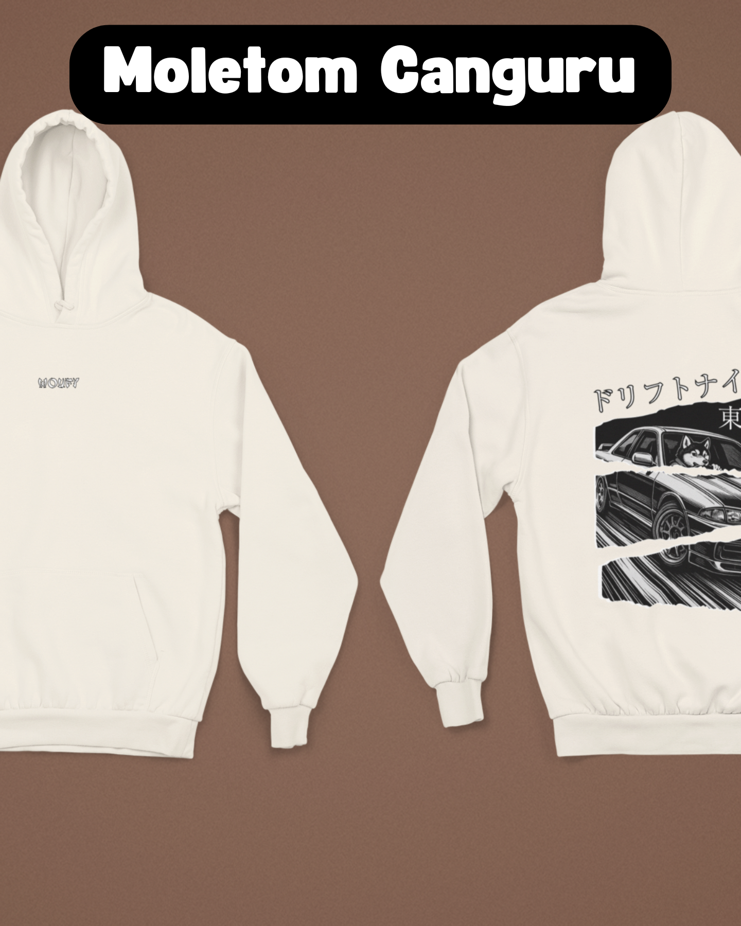 Drift Night | Moletom Canguru