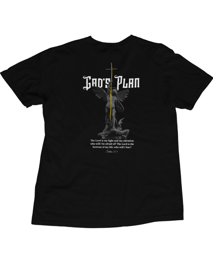 Nome do produto: Camiseta God´s Plan Preta