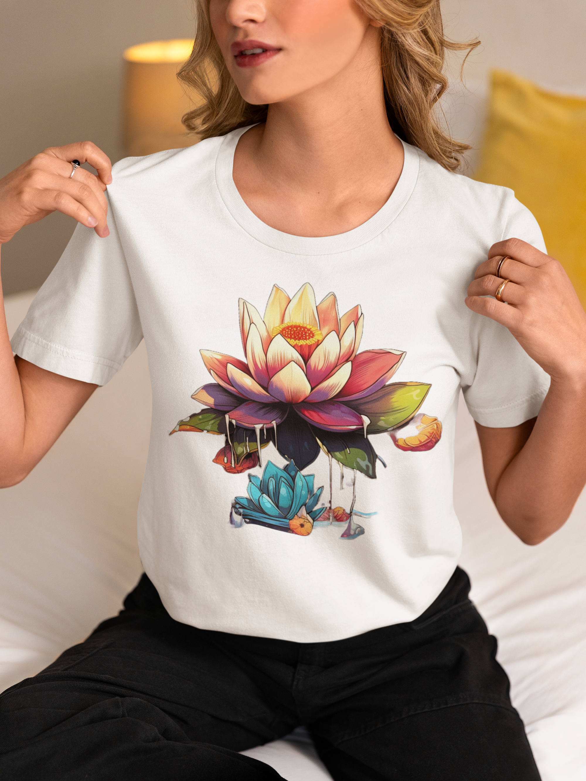 Camiseta Unissex | Flor de Lótus Mística (Versão 02)