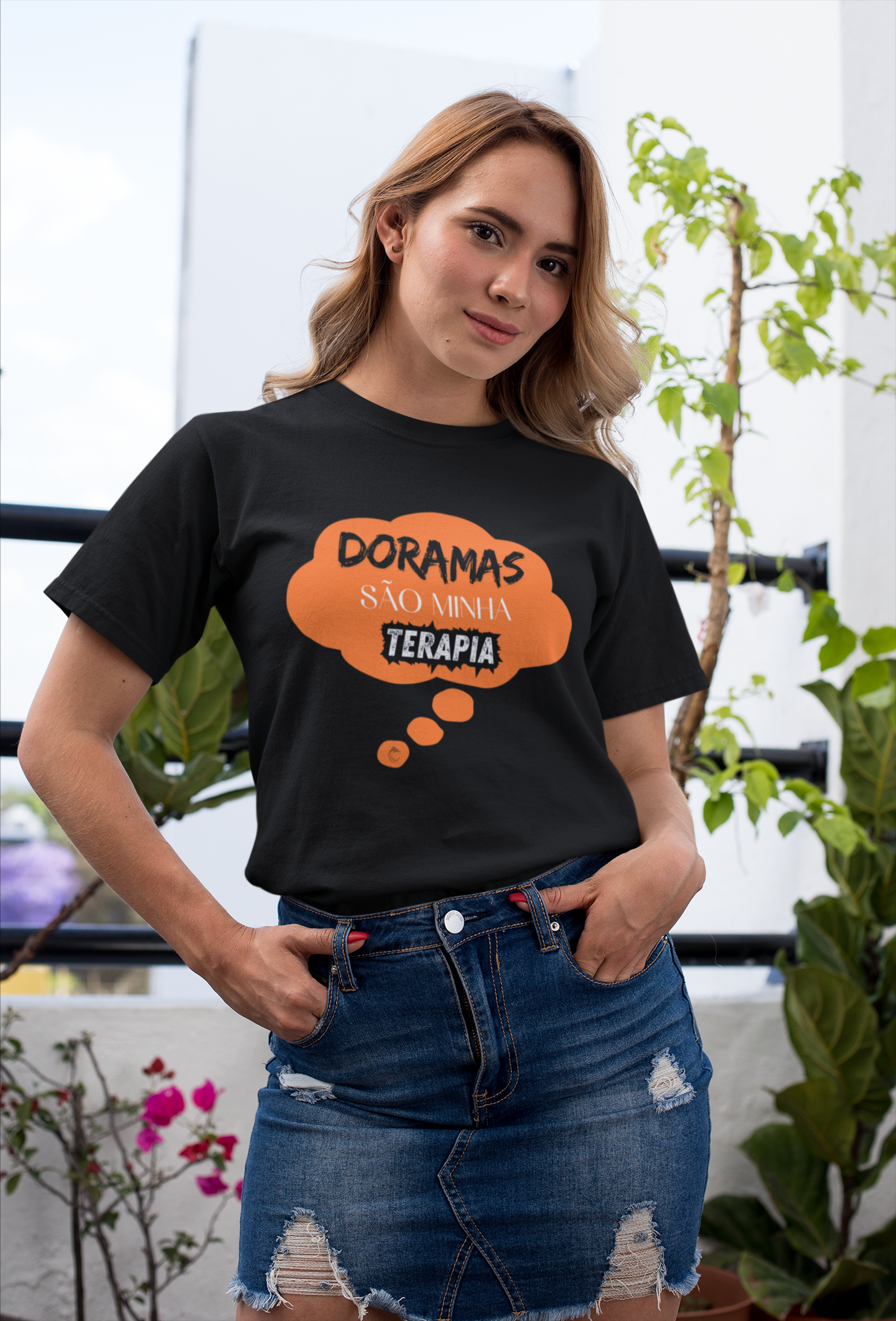 Camiseta Unissex | Doramas São Minha Terapia (versão 02)