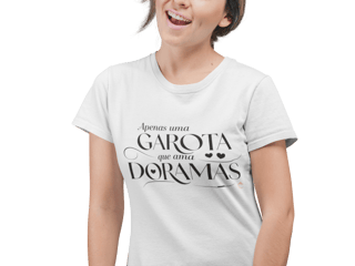 Camiseta Unisssex | Garota Que Ama Doramas