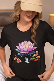 Camiseta Unissex | Flor de Lótus Mística (Versão 01)