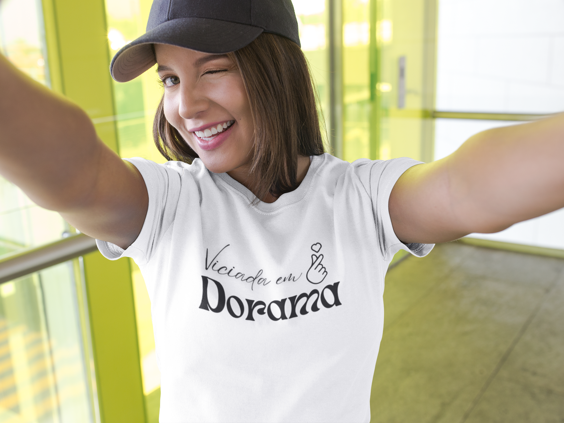 Camiseta Unisssex | Viciada em Dorama (Versão 02)