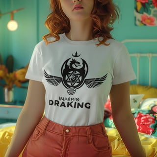 Camiseta Anunnaki Clã de Enki [Branc] (Unissex)