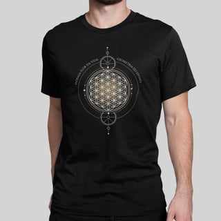 Camiseta Flor da Vida (Unissex)