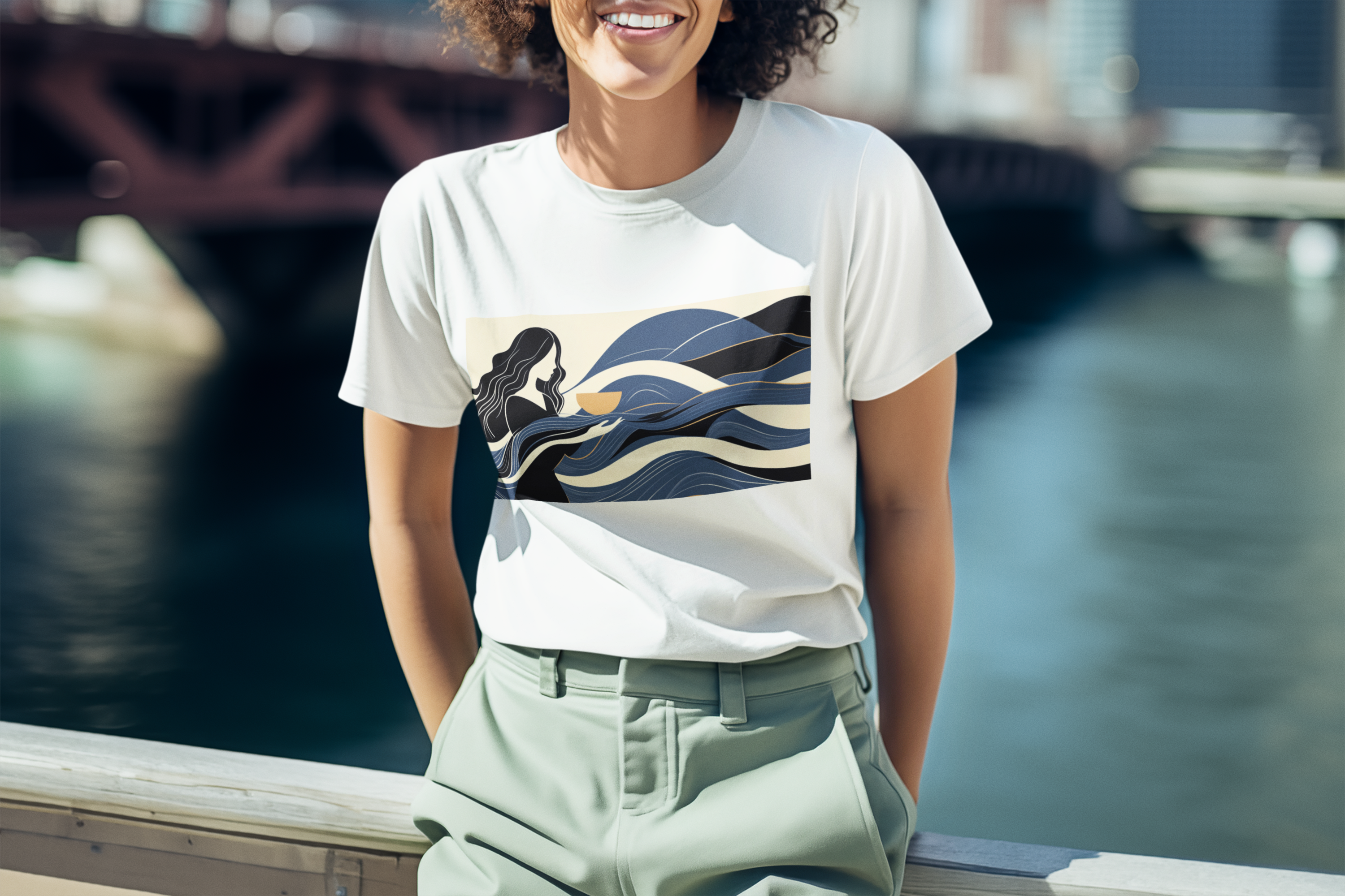 Camiseta - Beleza e Poder de Iemanjá