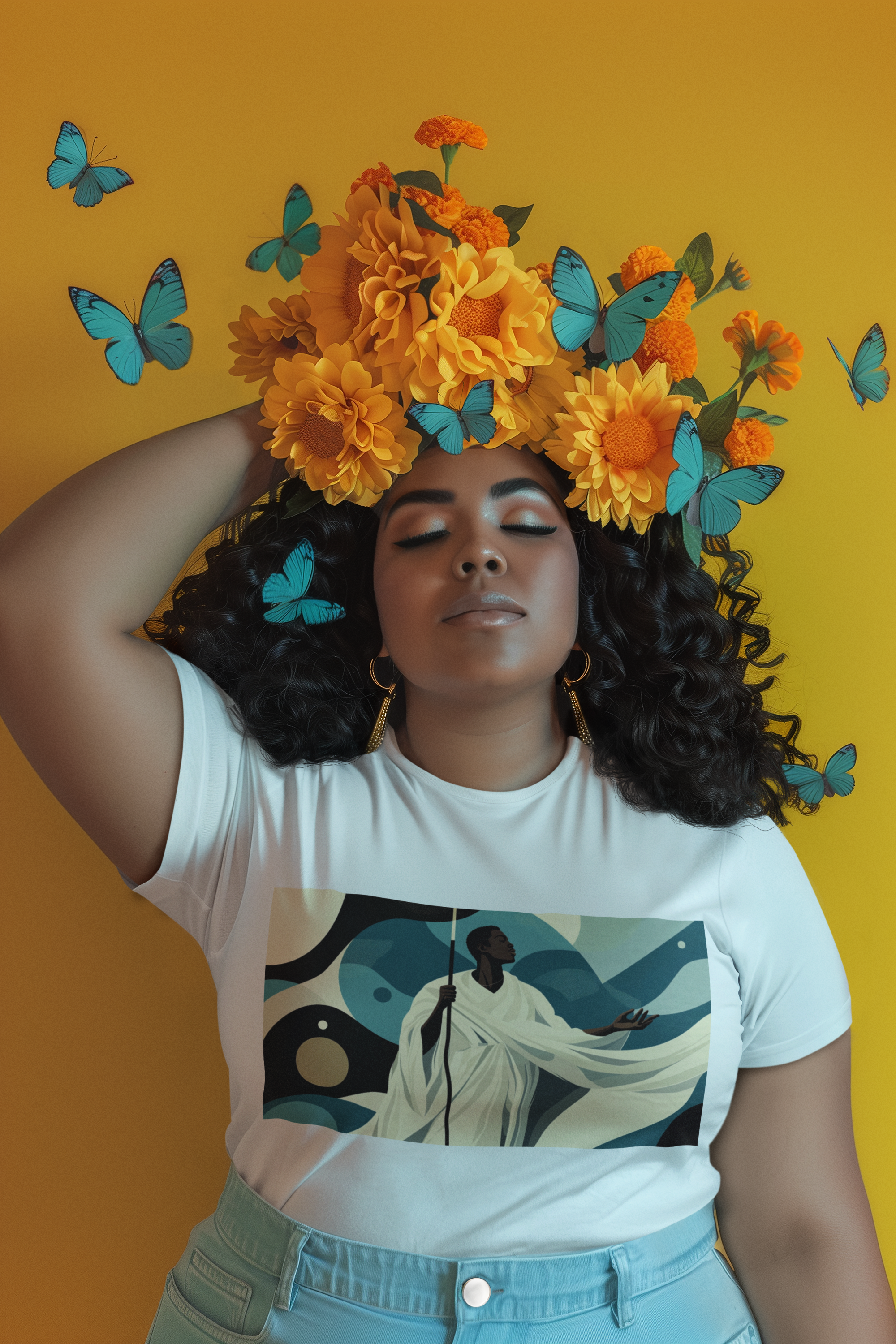 Camiseta - Sabedoria e Luz de Oxalá