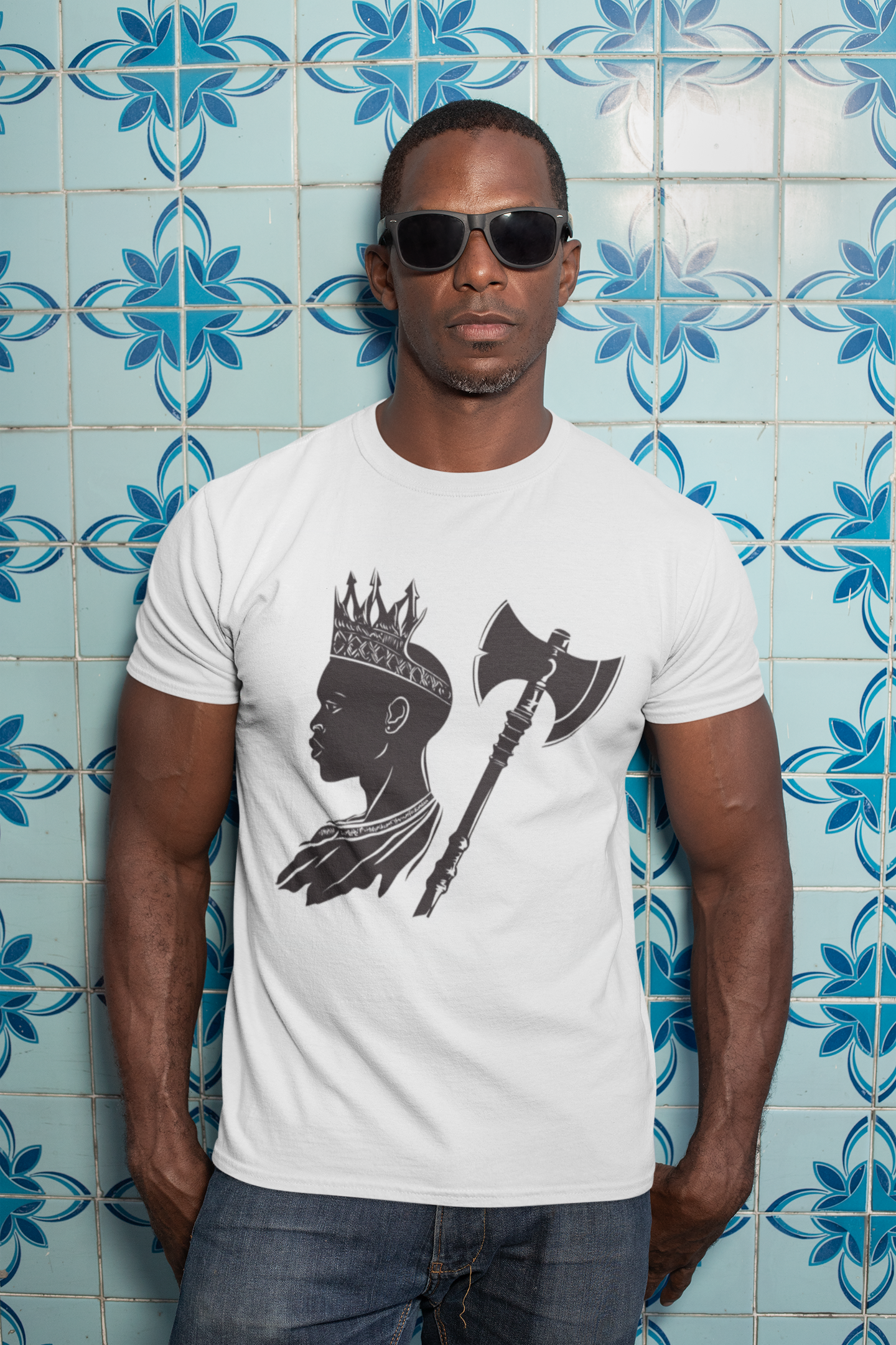 Camiseta Xangô e seu machado