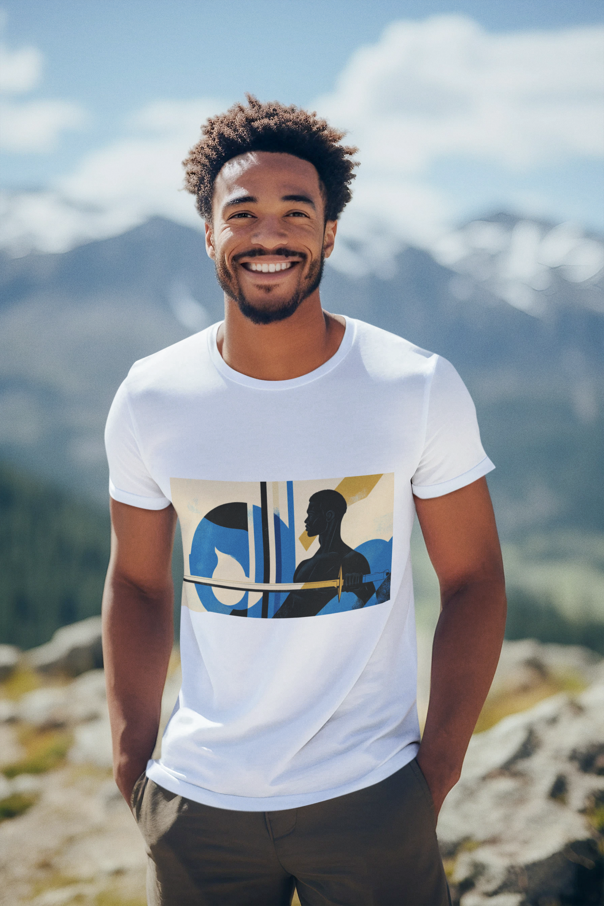 Camiseta - Força e Proteção de Ogum