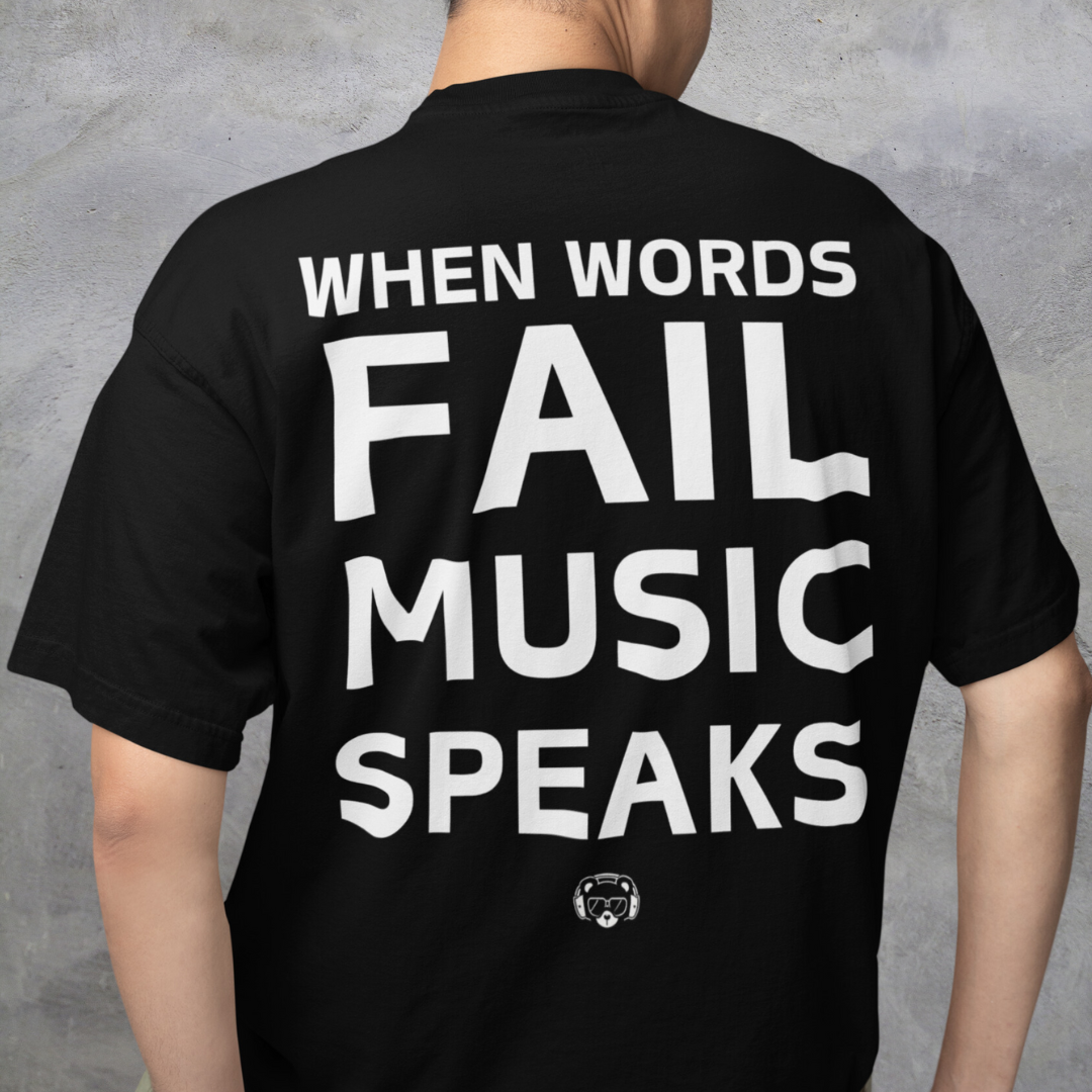 Music Speaks Oversized