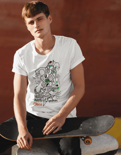 Camiseta - Coleção Abstrata - Organismo 01