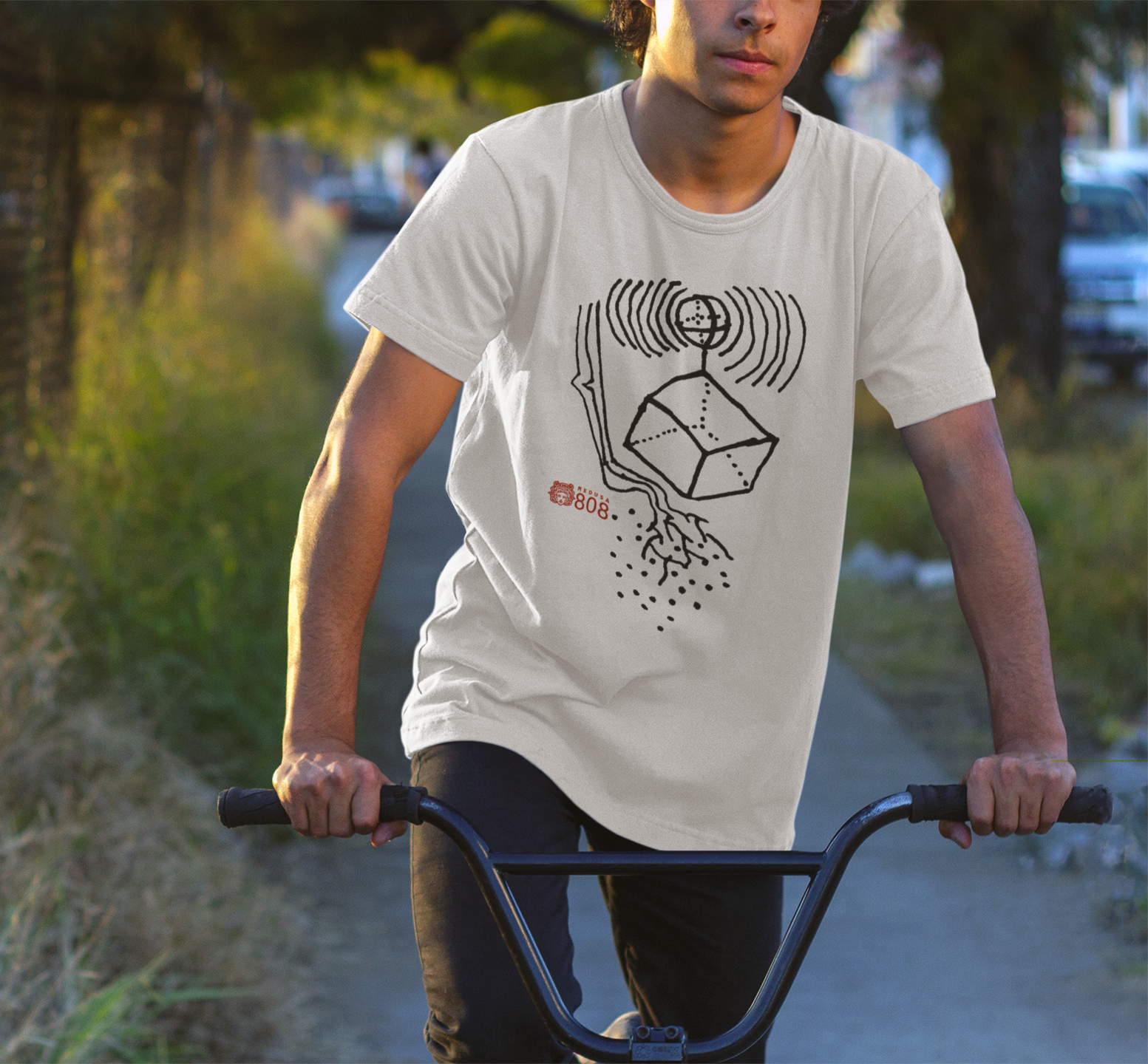 Camiseta - Coleção Abstrata - Cubo 06