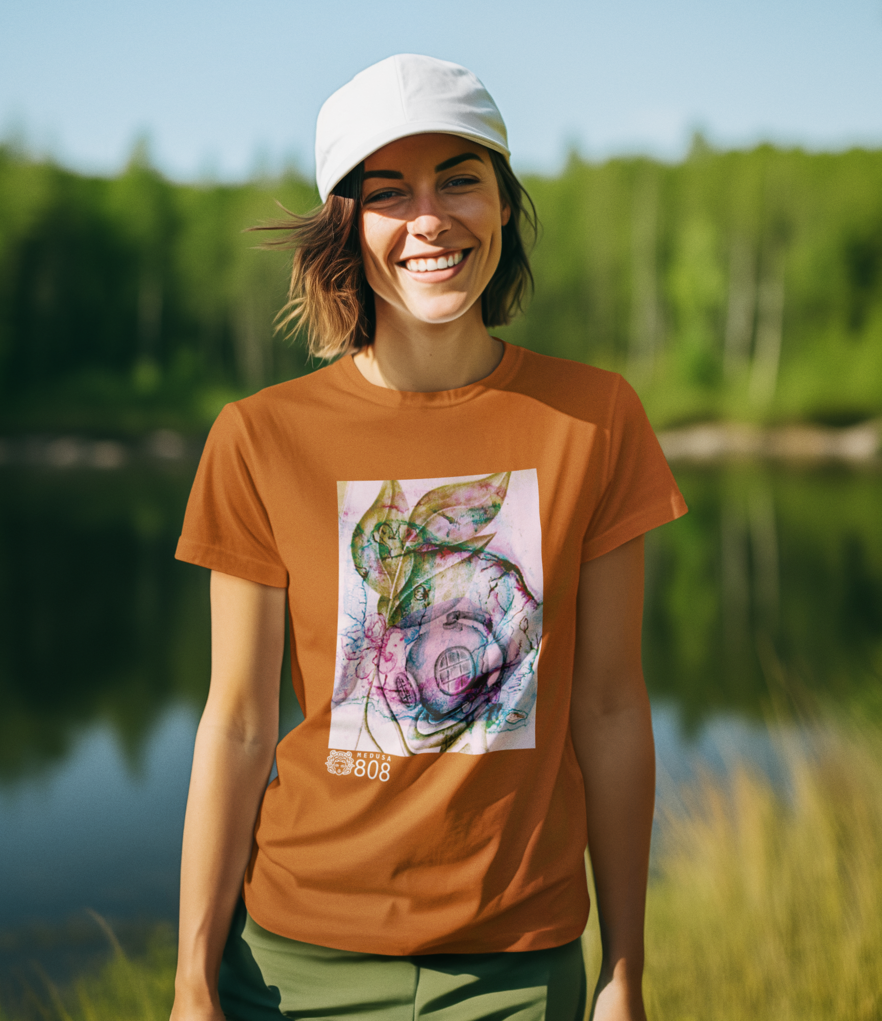 Camiseta - Coleção Monotipia - Escafandro