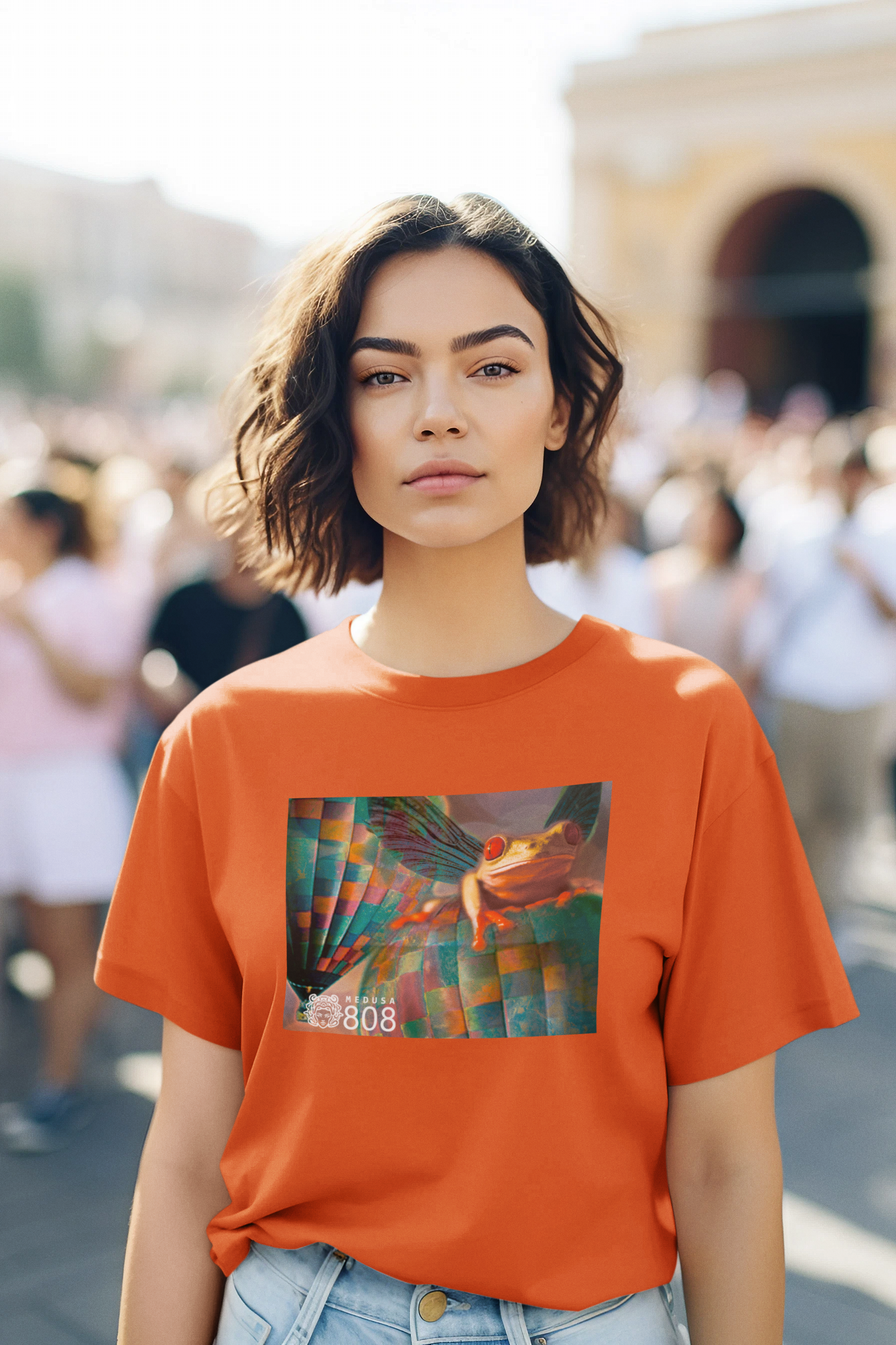 Camiseta - Coleção Bichos - Sapo Balão