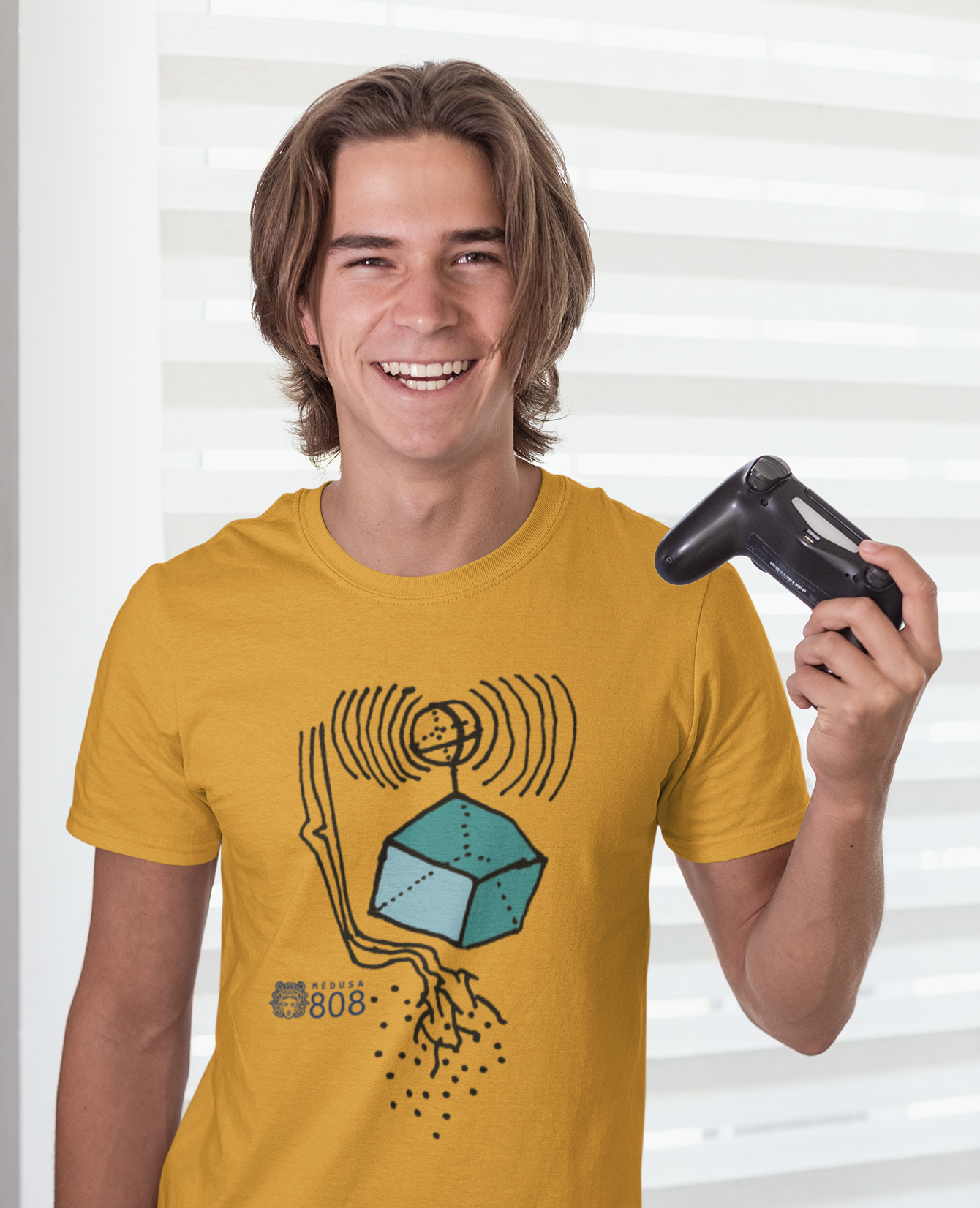 Camiseta - Coleção Abstrata - Cubo 01