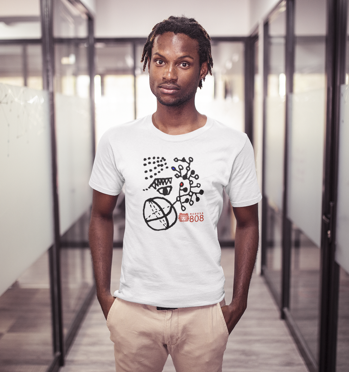 Camiseta - Coleção Abstrata - Olhos 01