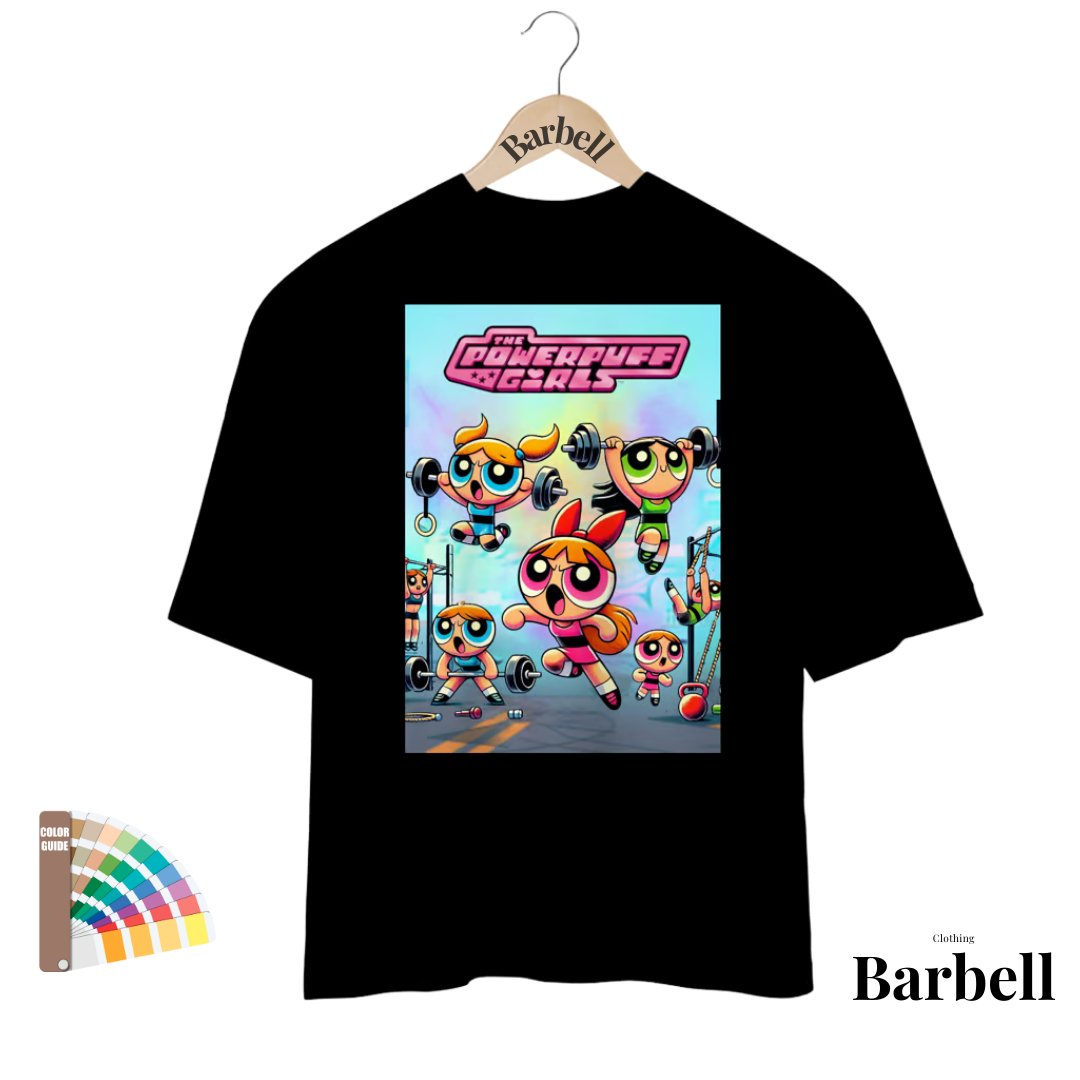 Nome do produto: Camiseta Oversized Meninas S Poderosas 