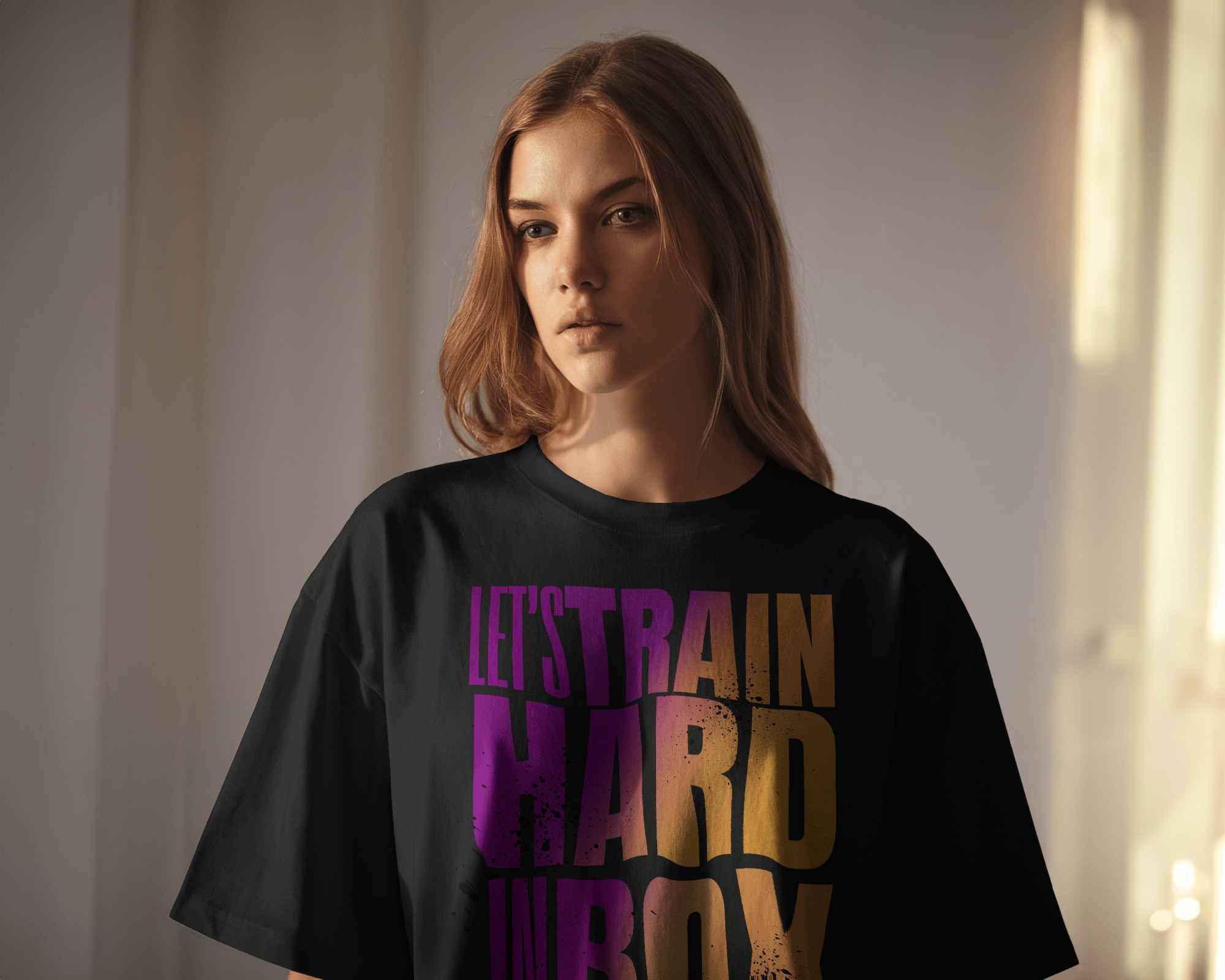 Nome do produto: Camiseta Oversized Hard Train