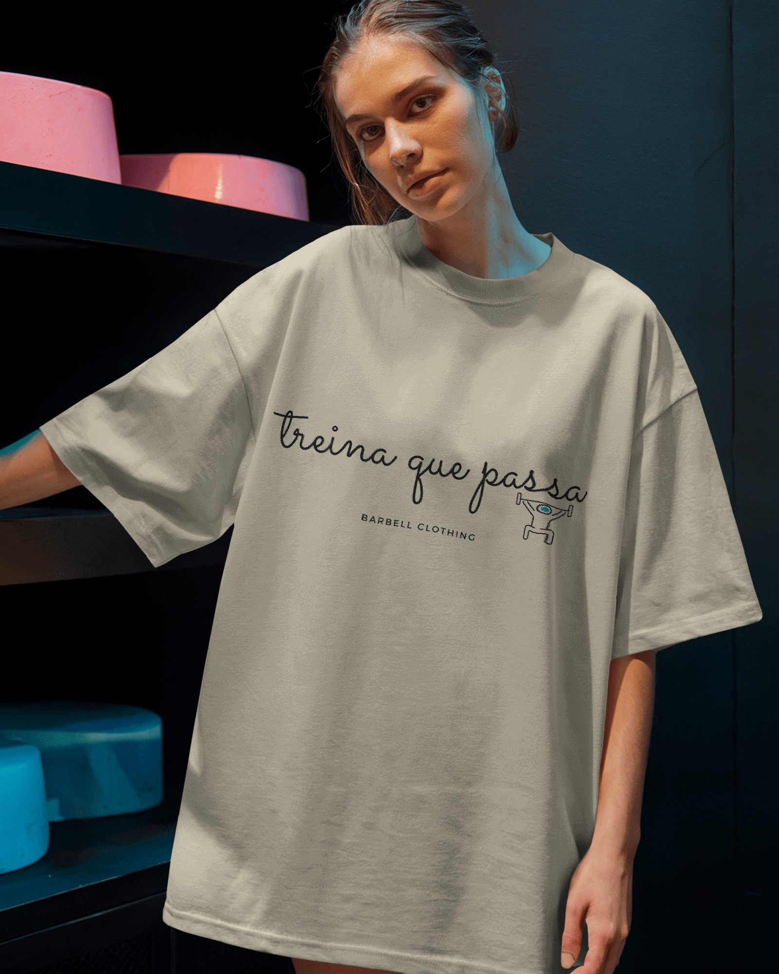 Nome do produto: Camiseta Oversized Minimalista