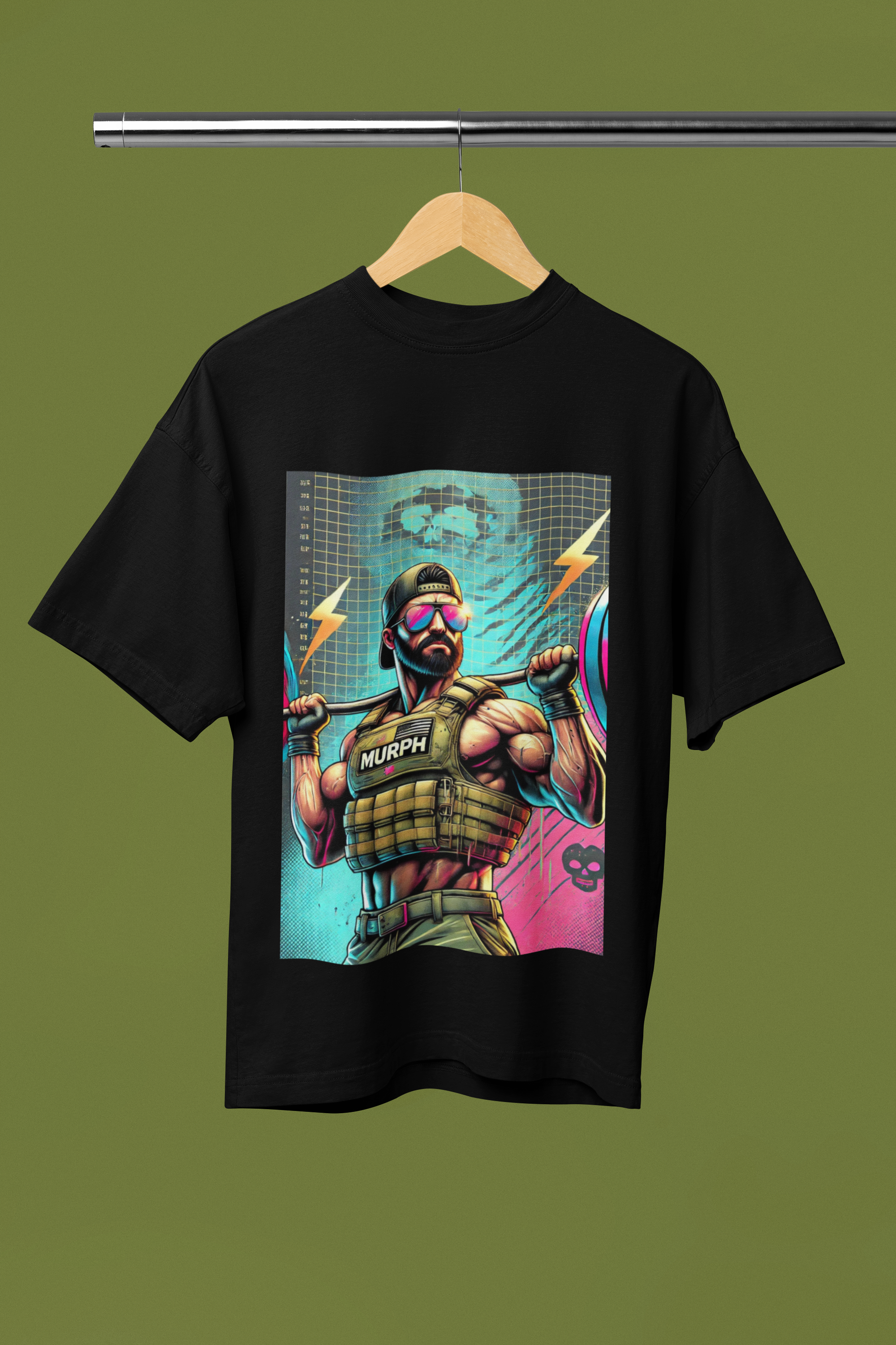 Nome do produto: Camiseta Oversized Murph