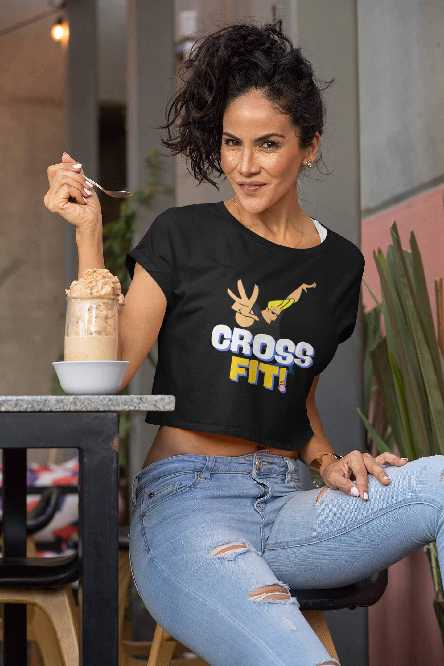 Nome do produto: Cropped Johnny Bravo