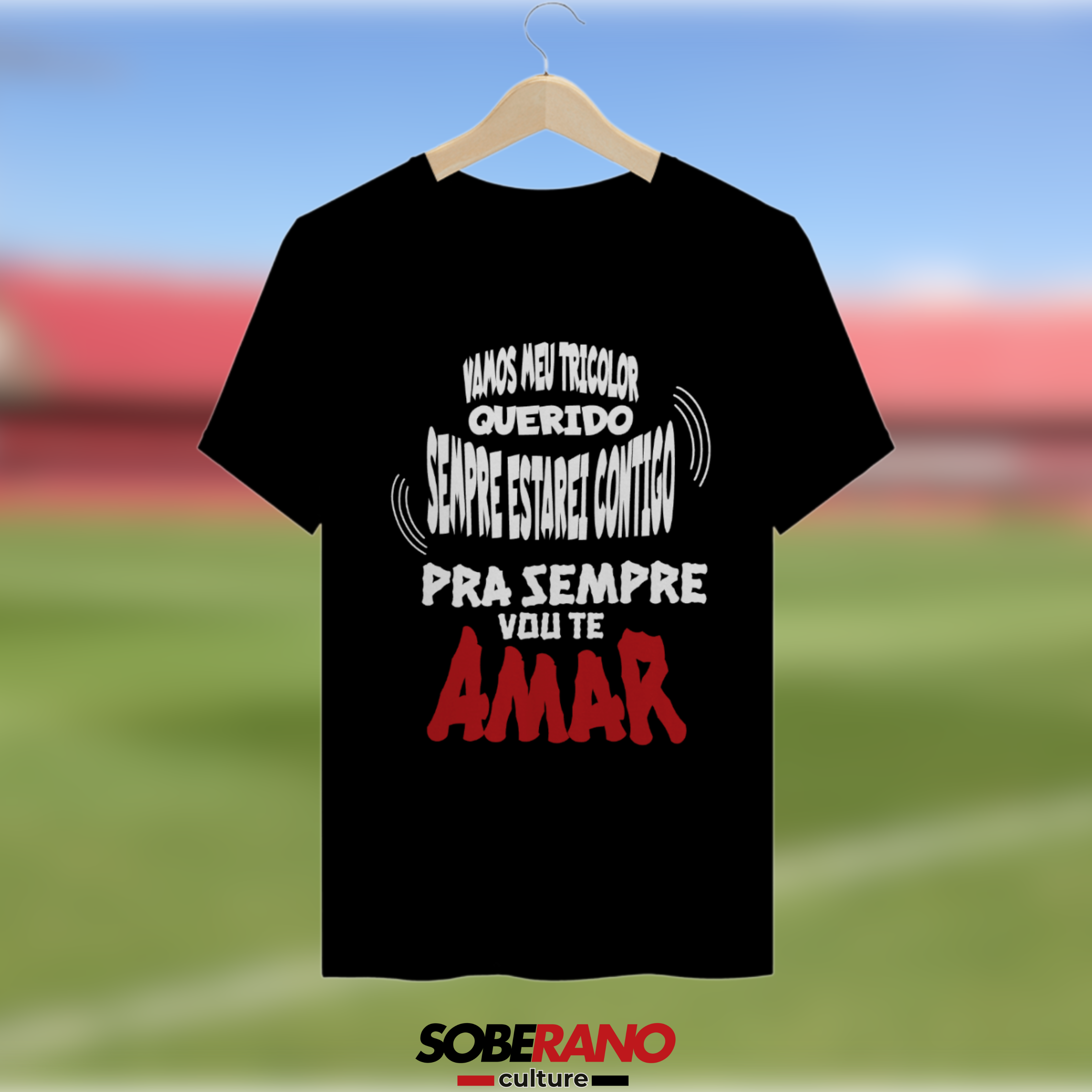 Camisa Quality Soberano Culture ESCURA GRITOS DA TORCIDA - 