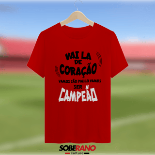 Camisa Quality Soberano Culture VERMELHA GRITOS DA TORCIDA - 