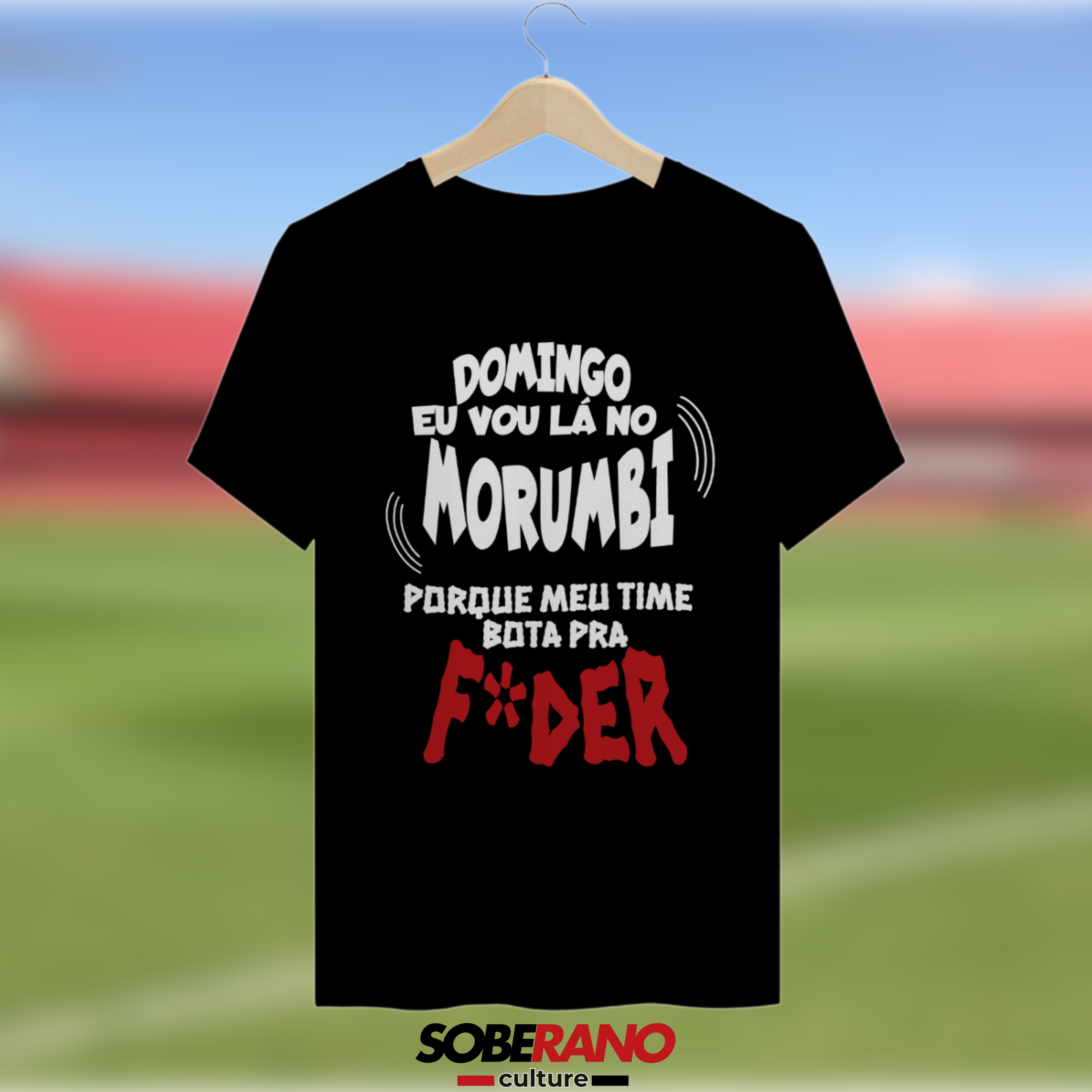 Camisa Quality Soberano Culture ESCURA GRITOS DA TORCIDA - 