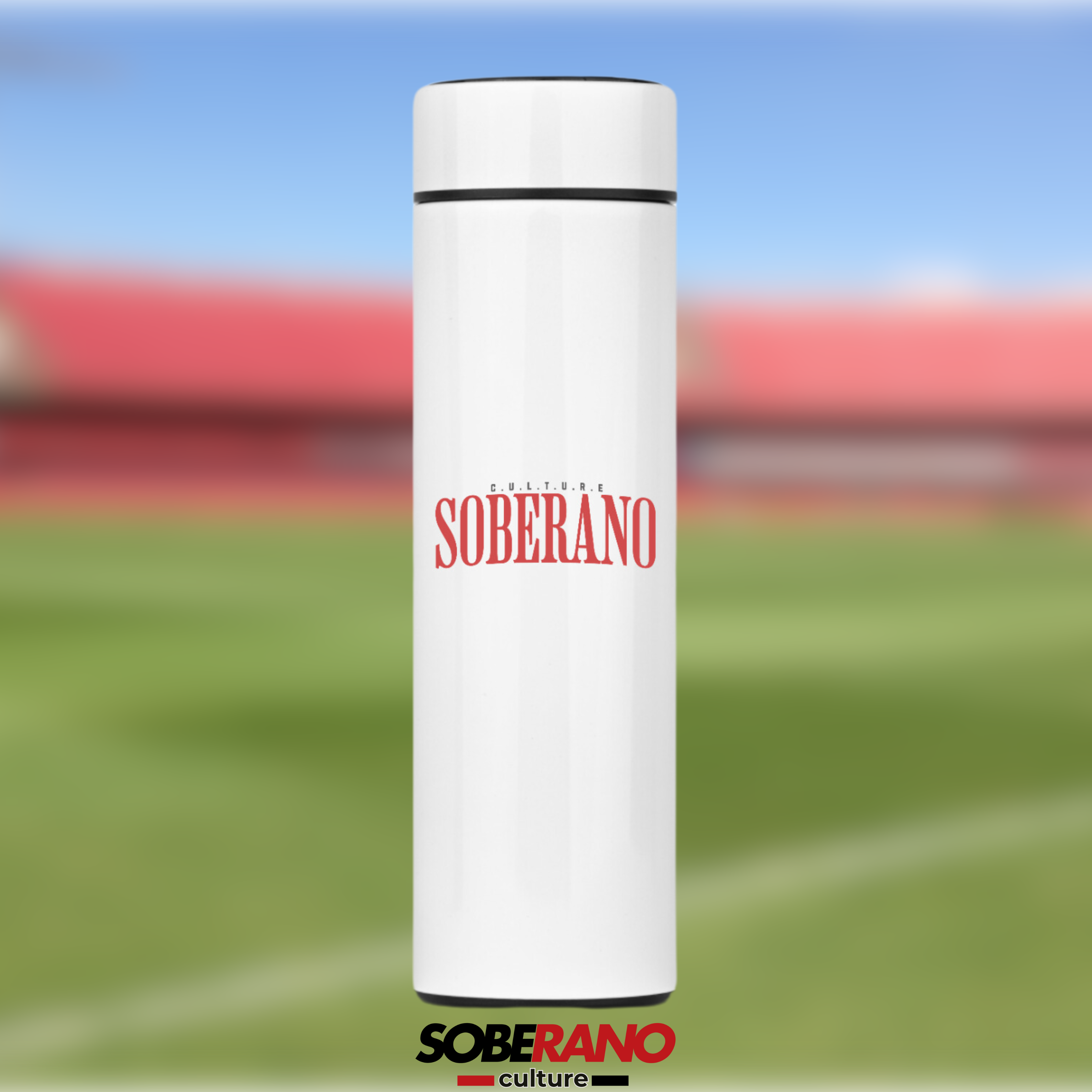 Garrafa Térmica Soberano Culture TU ÉS FORTE, TU ÉS GRANDE