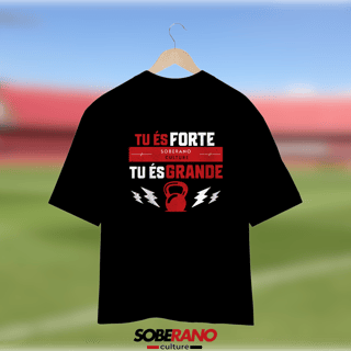 Camisa Oversize Soberano Culture ESCURO - 