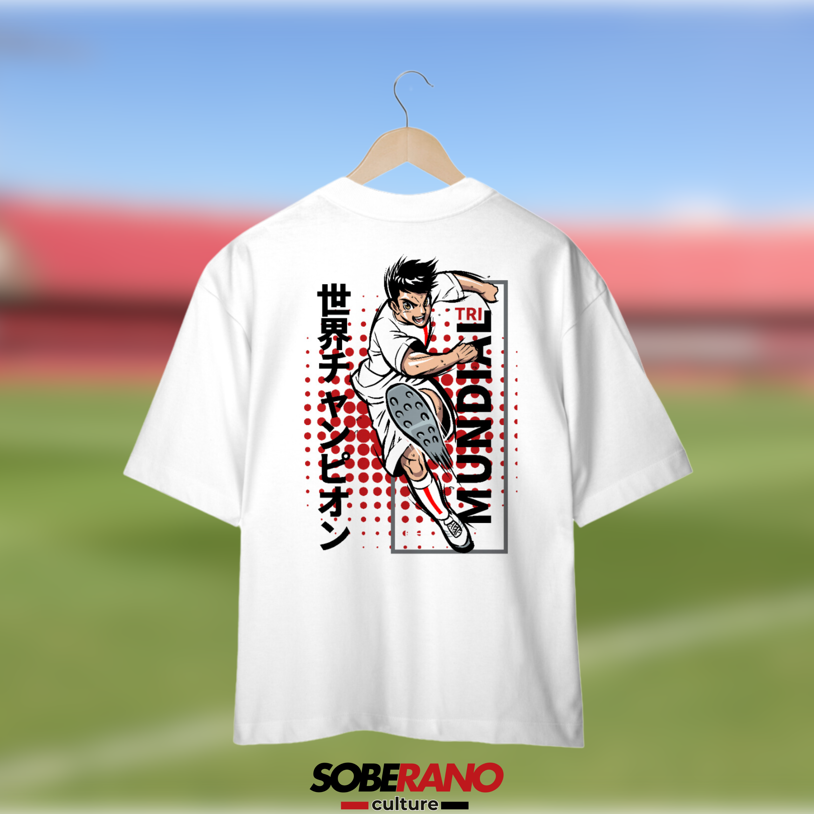 Camisa Oversize Soberano Culture BRANCO - 