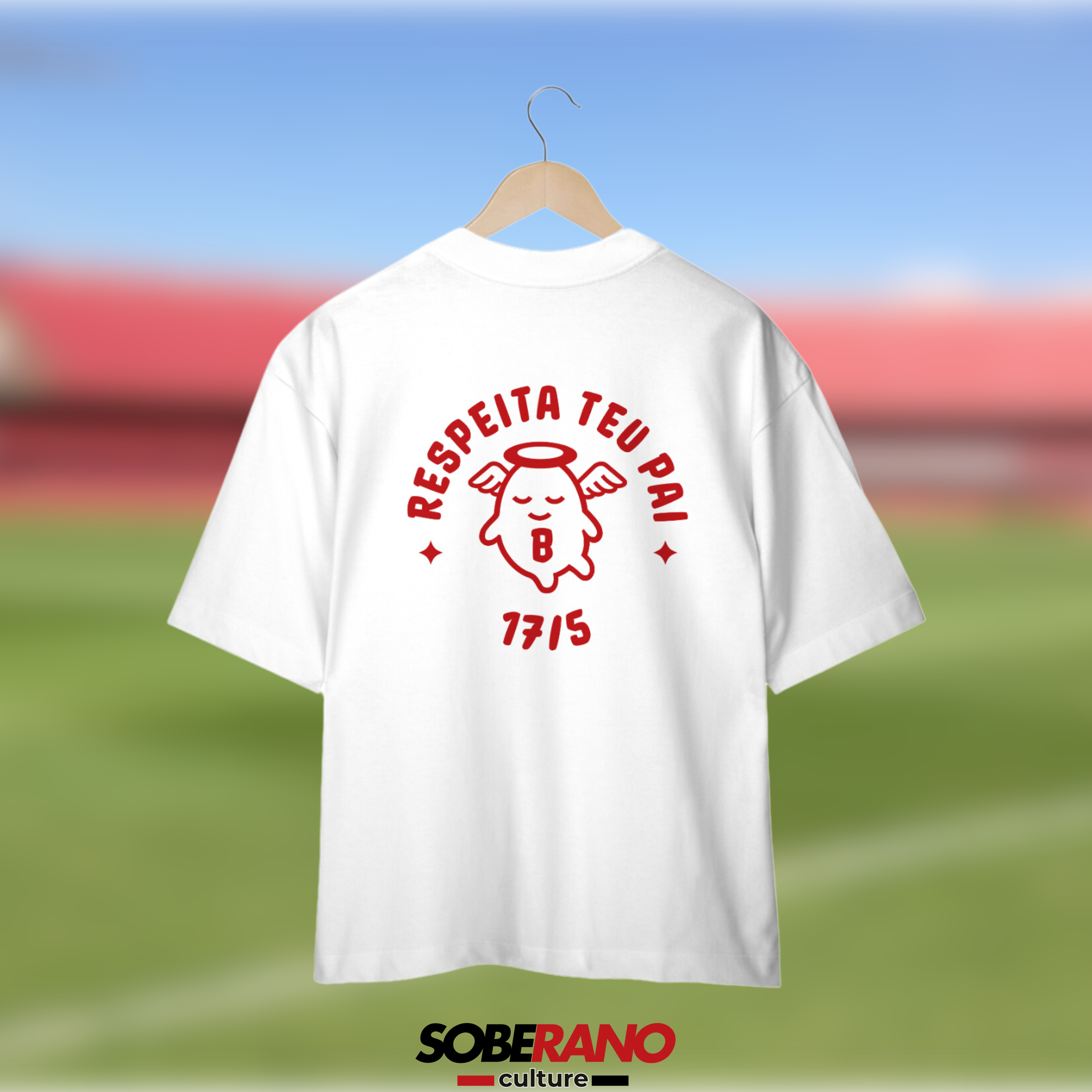 Camisa Oversize Soberano Culture BRANCA - 